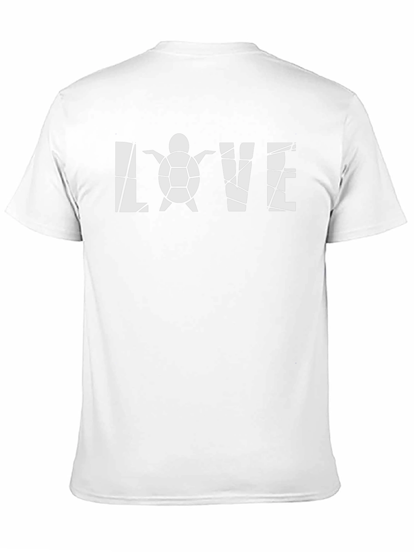 Love Turtle Graphic T-Shirt - Black Cotton Tee