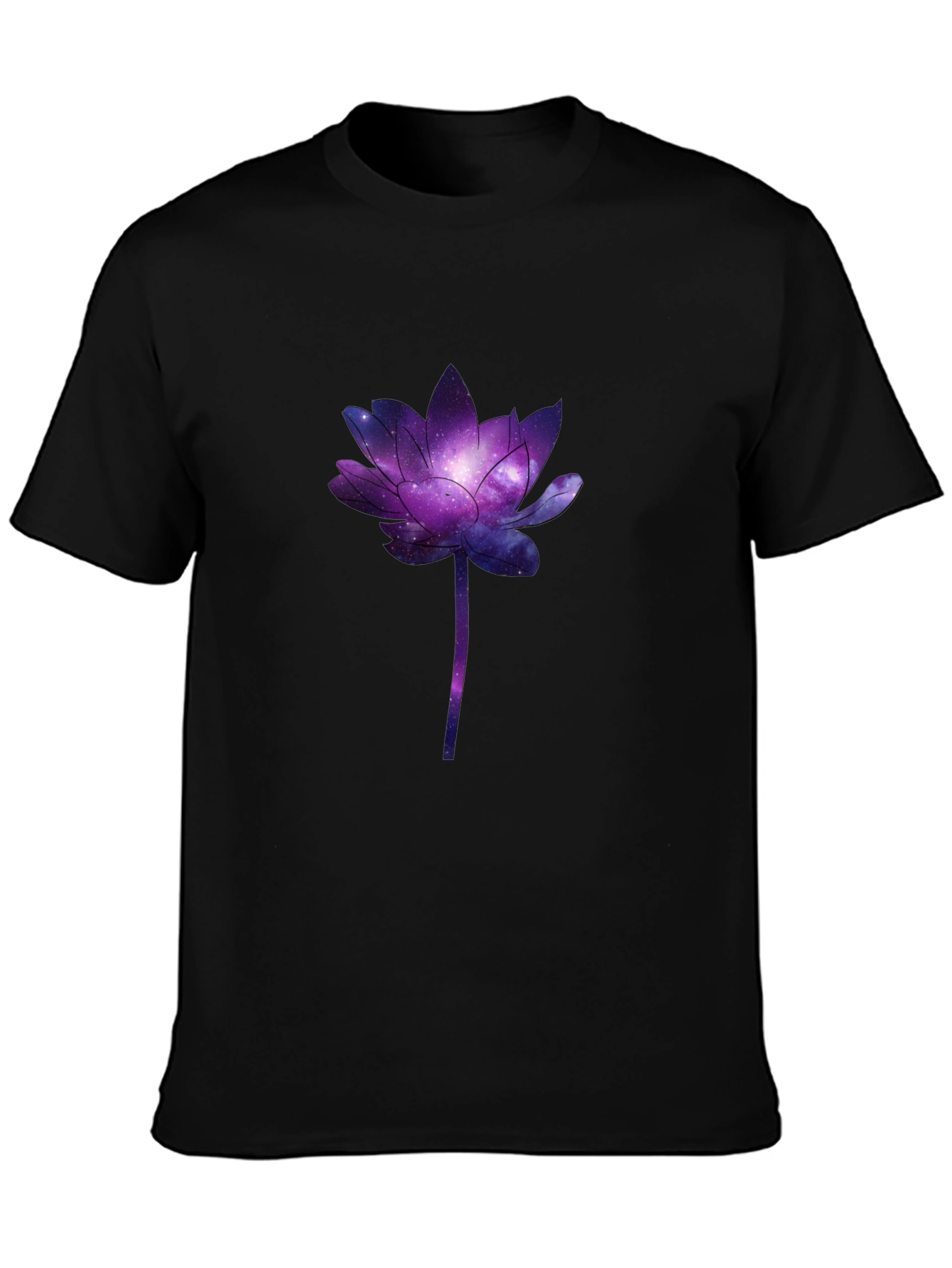 Galaxy Lotus Graphic Tee
