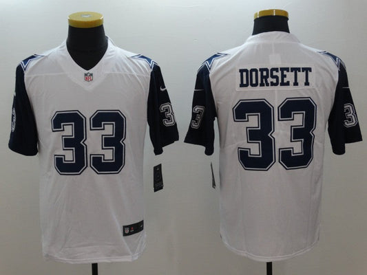 Men's Dallas Cowboys Tony Dorsett #33 White Game Jerseys