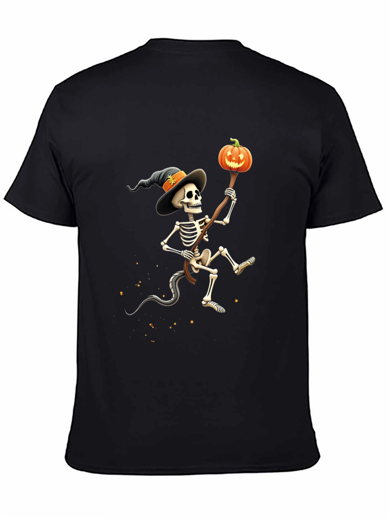 Spooky Skeleton Halloween T-Shirt