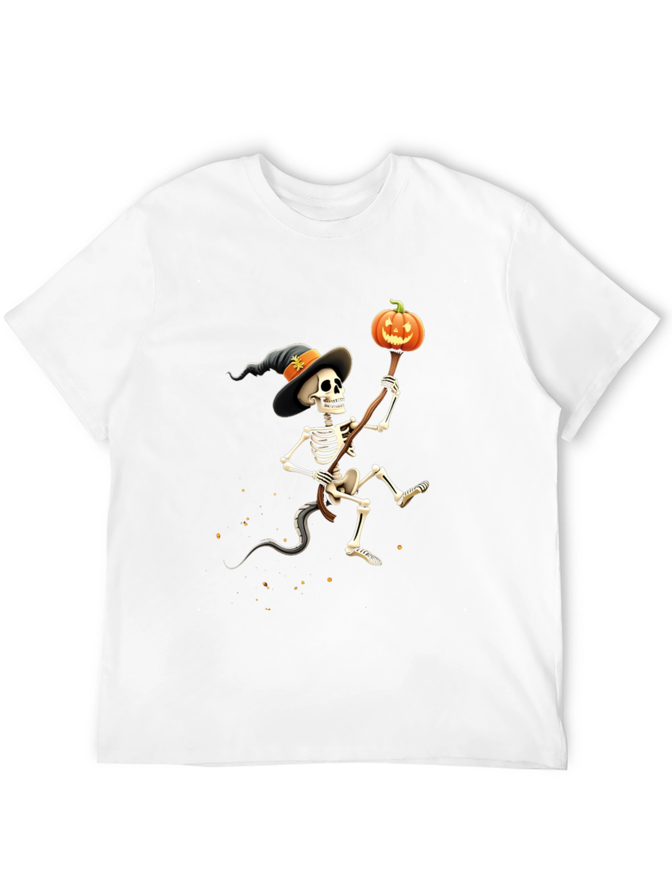Spooky Skeleton Halloween T-Shirt