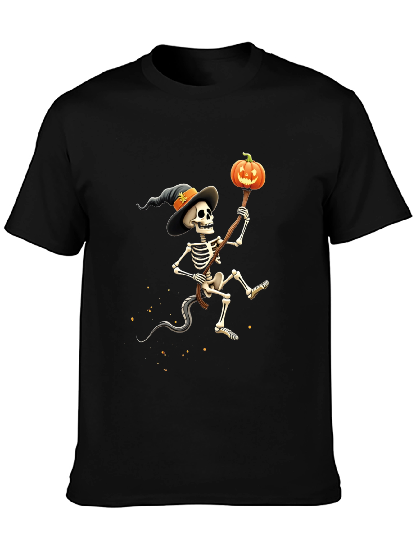 Spooky Skeleton Halloween T-Shirt