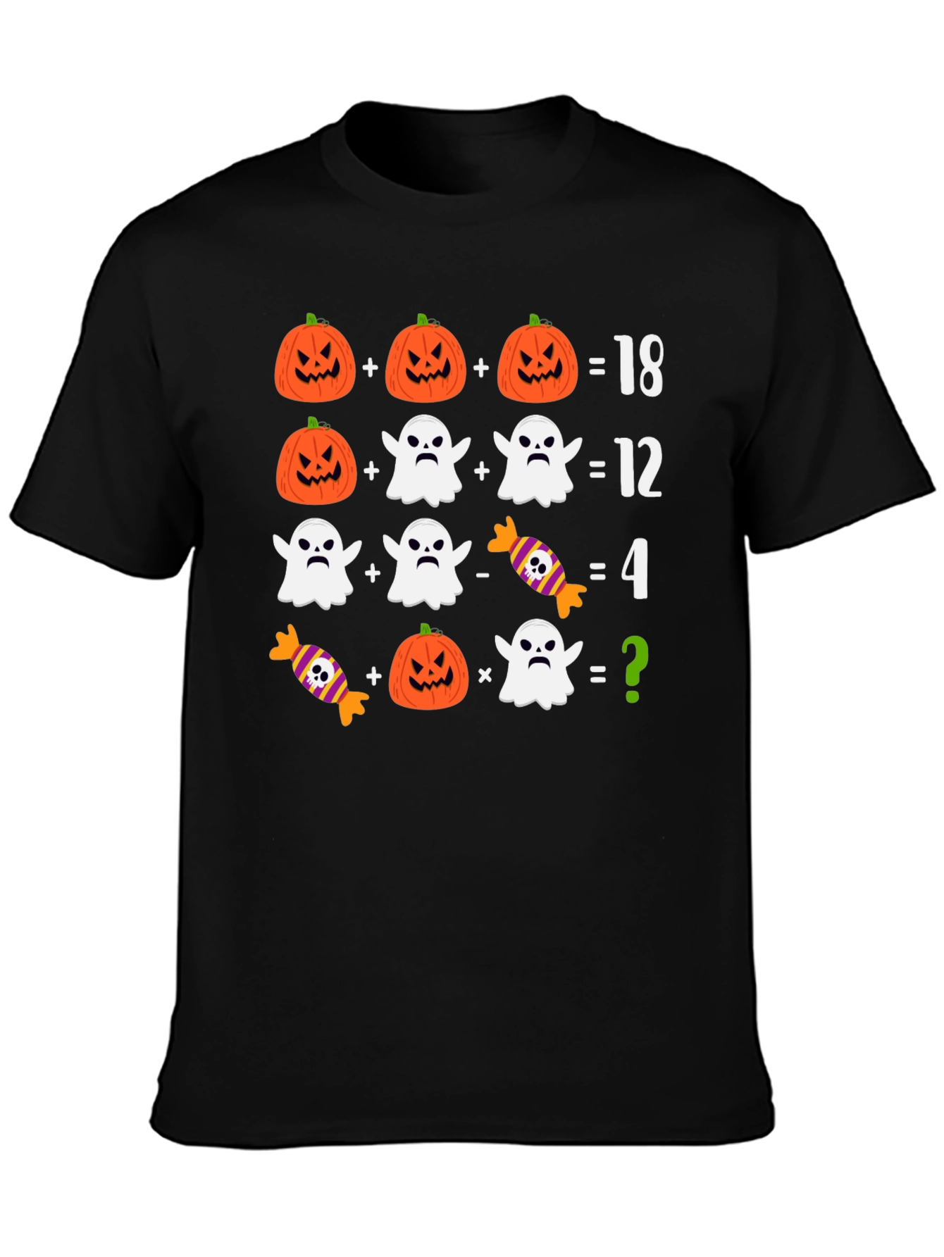 Halloween Math Puzzle T-Shirt