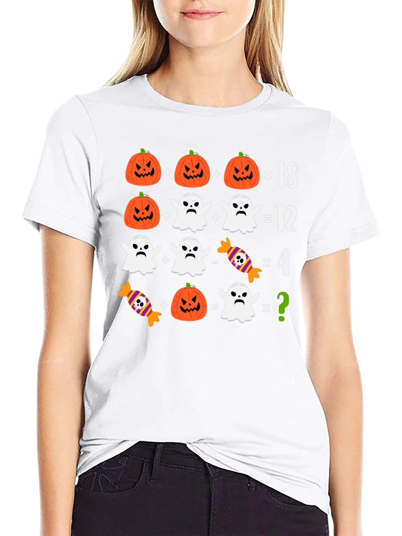 Halloween Math Puzzle T-Shirt
