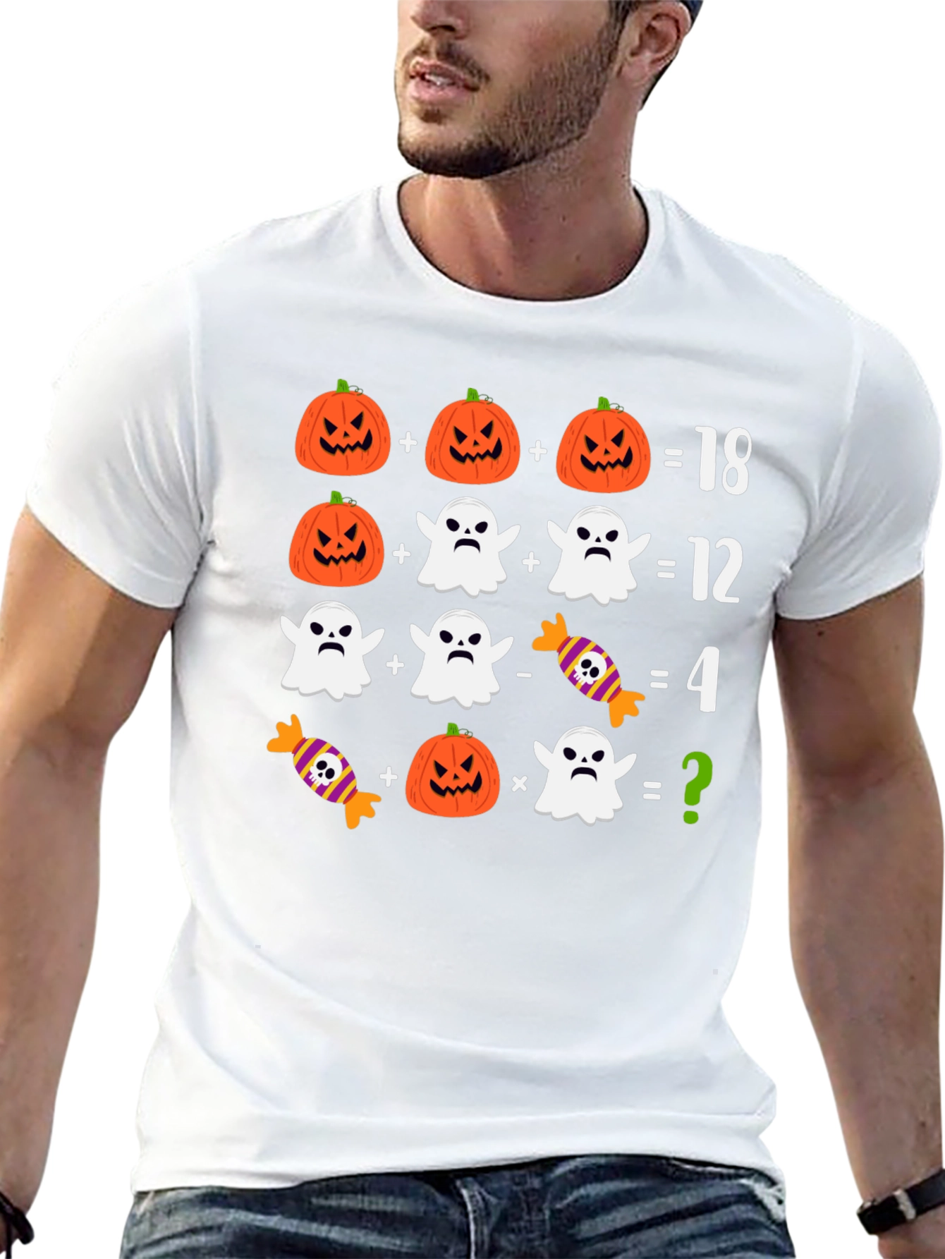 Halloween Math Puzzle T-Shirt