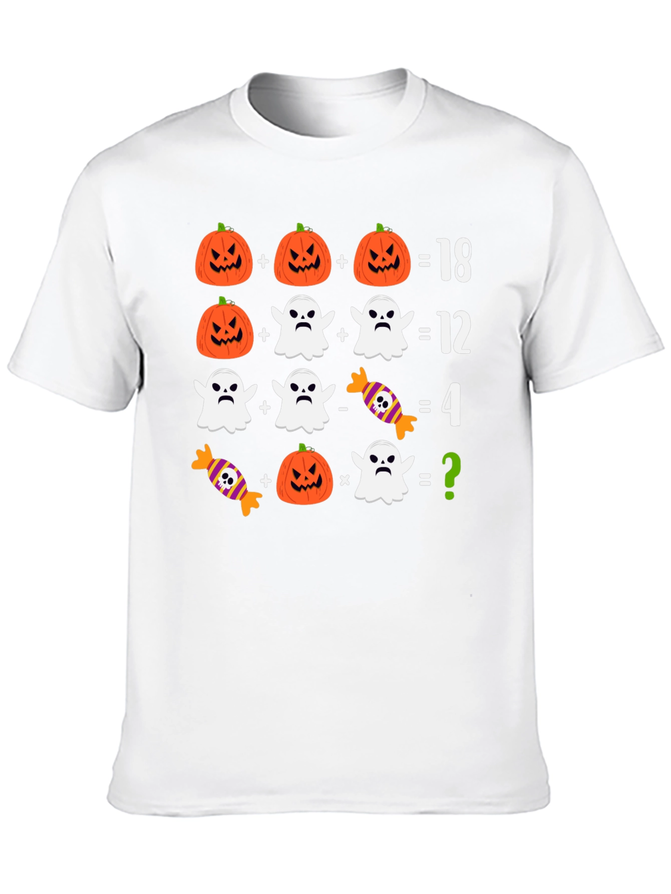 Halloween Math Puzzle T-Shirt