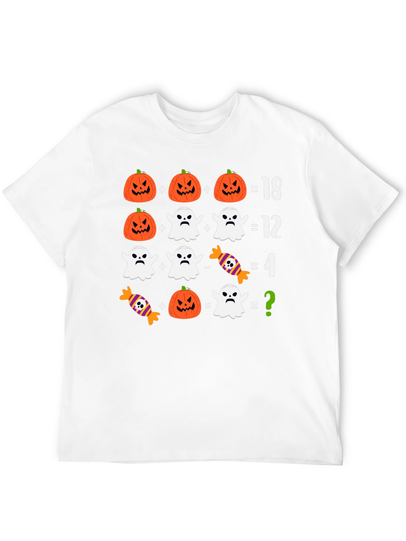 Halloween Math Puzzle T-Shirt