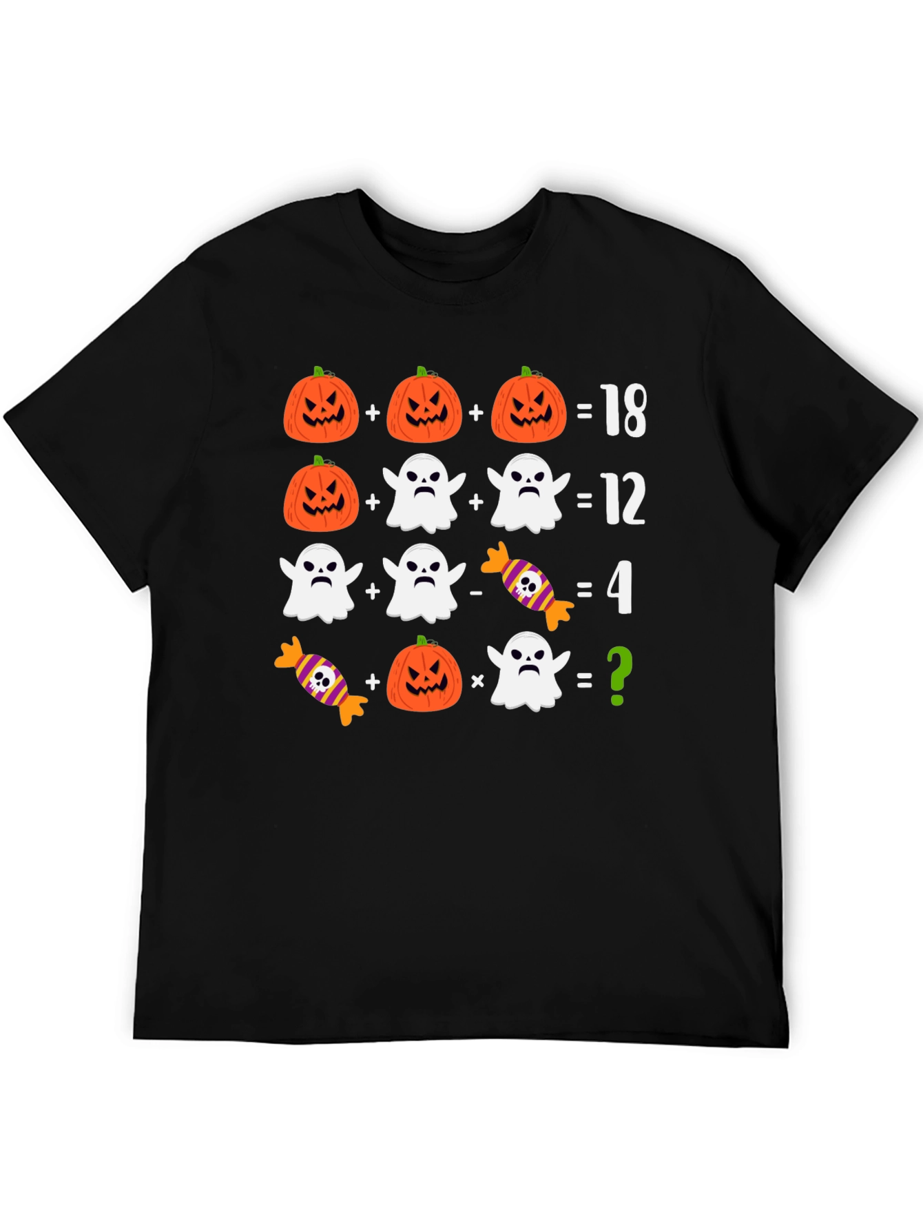 Halloween Math Puzzle T-Shirt