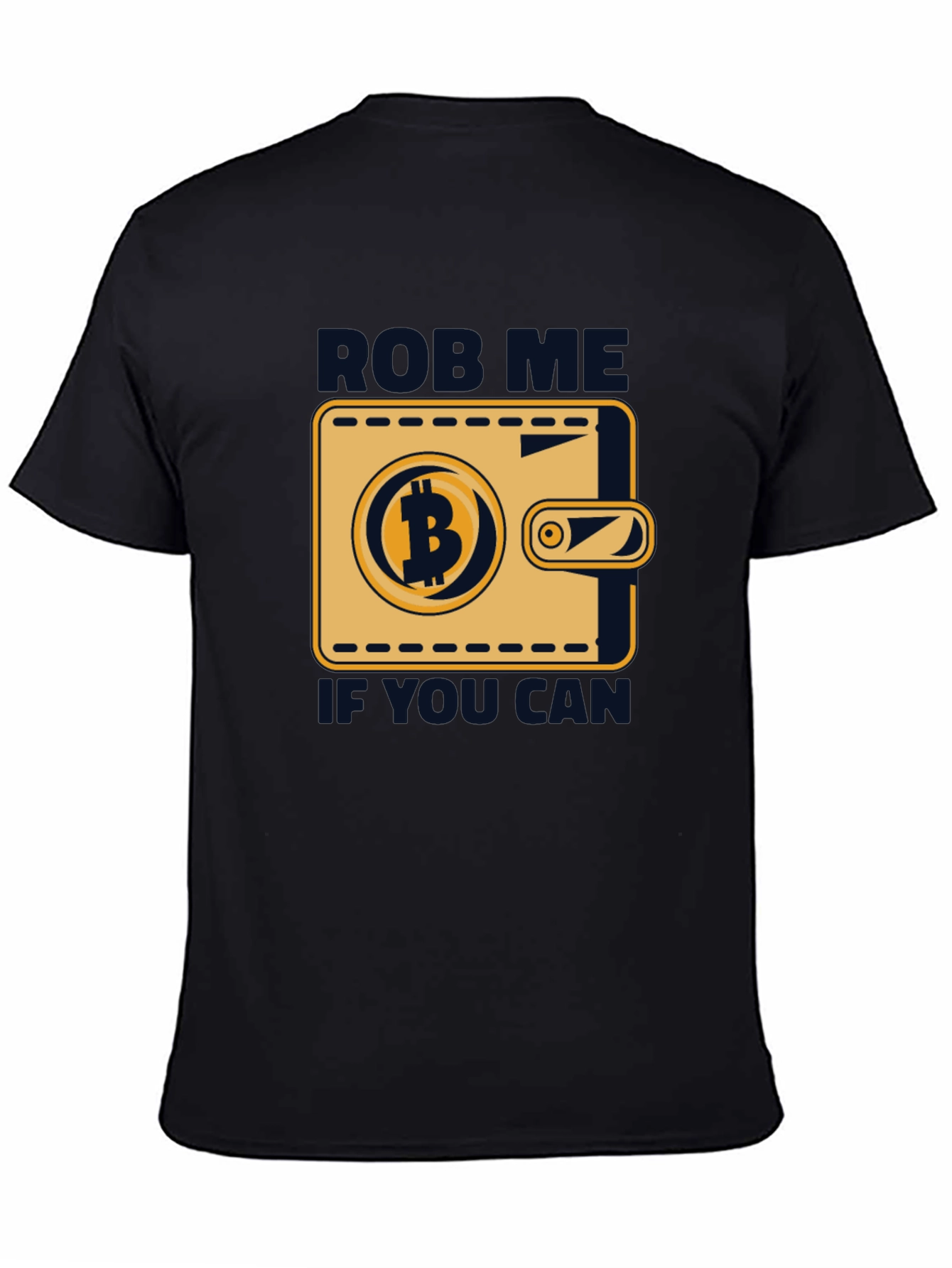 Bitcoin Wallet Graphic T-Shirt