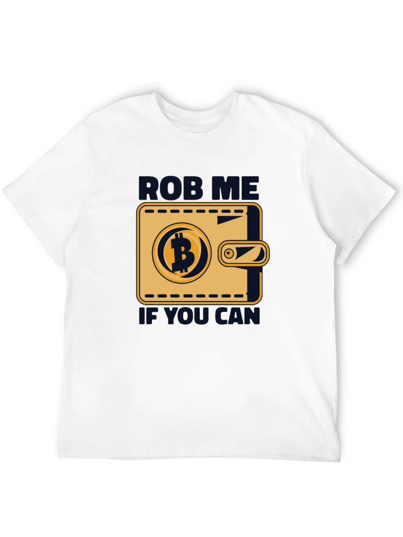 Bitcoin Wallet Graphic T-Shirt