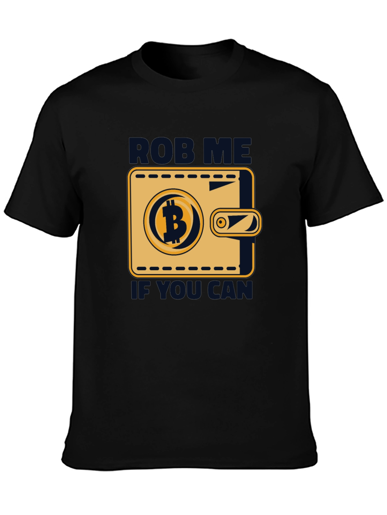 Bitcoin Wallet Graphic T-Shirt