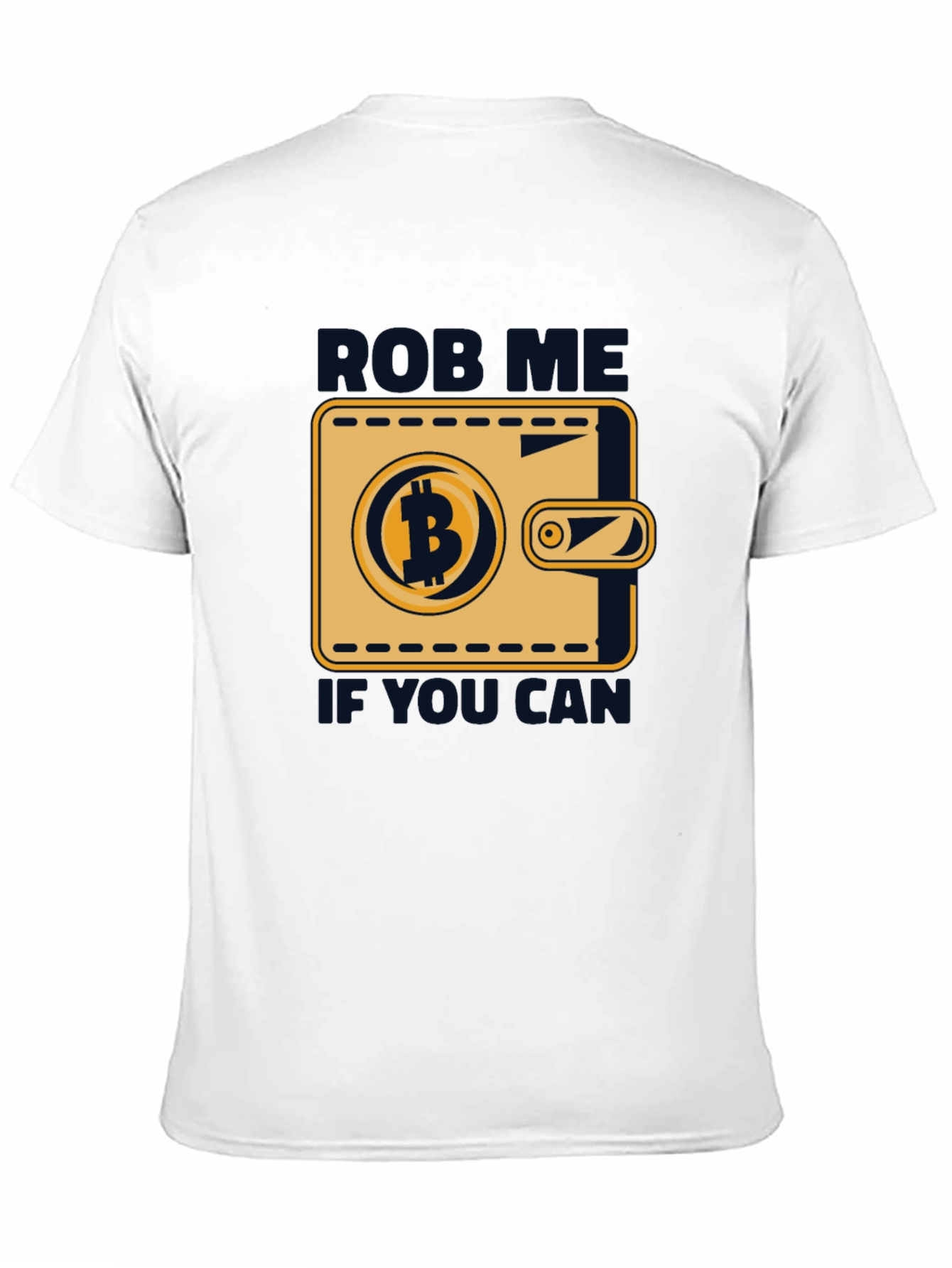 Bitcoin Wallet Graphic T-Shirt