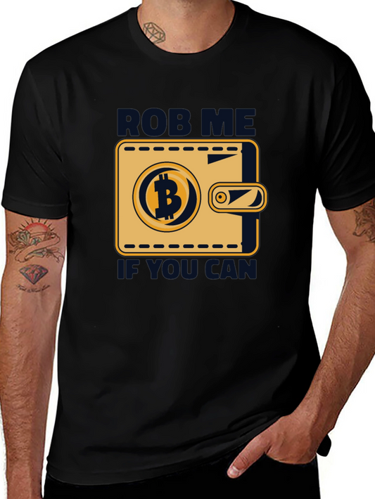 Bitcoin Wallet Graphic T-Shirt