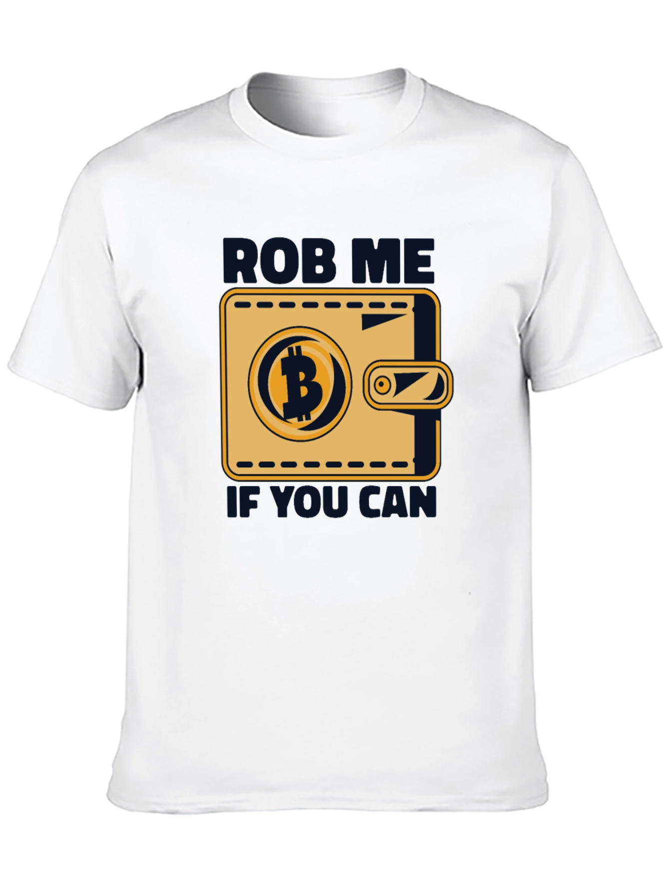 Bitcoin Wallet Graphic T-Shirt