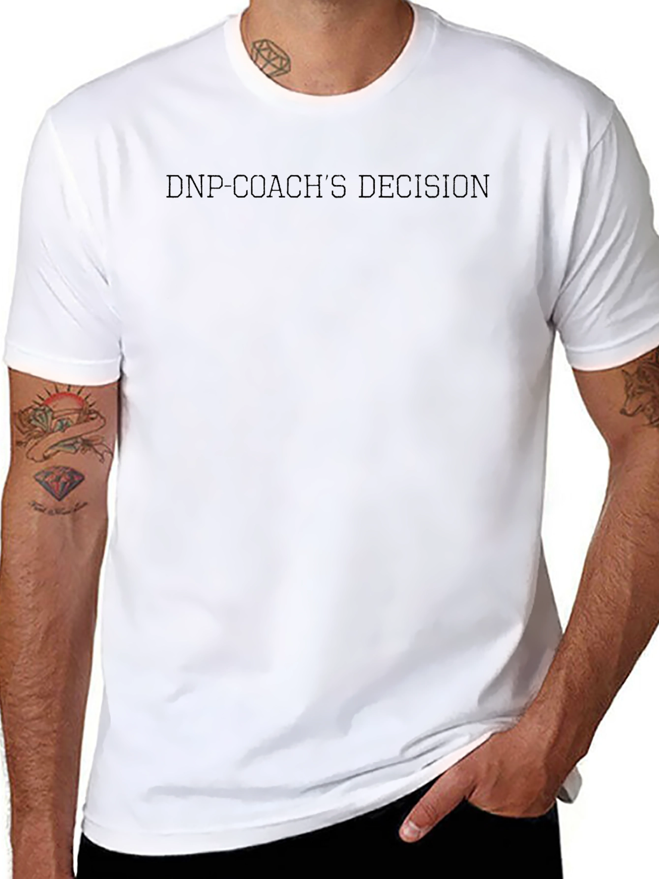 DNP Coachs Decision Black T-Shirt