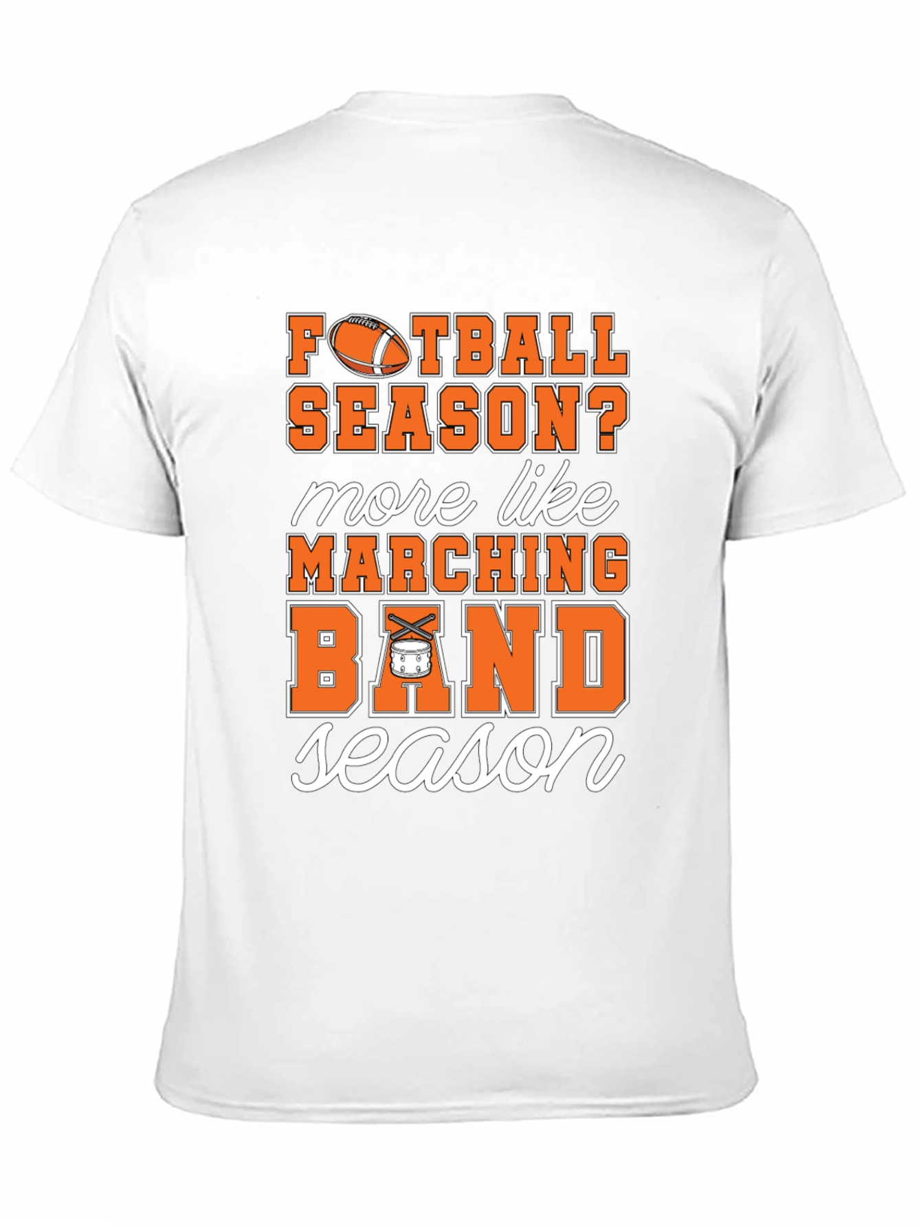 Marching Band Season Graphic Tee