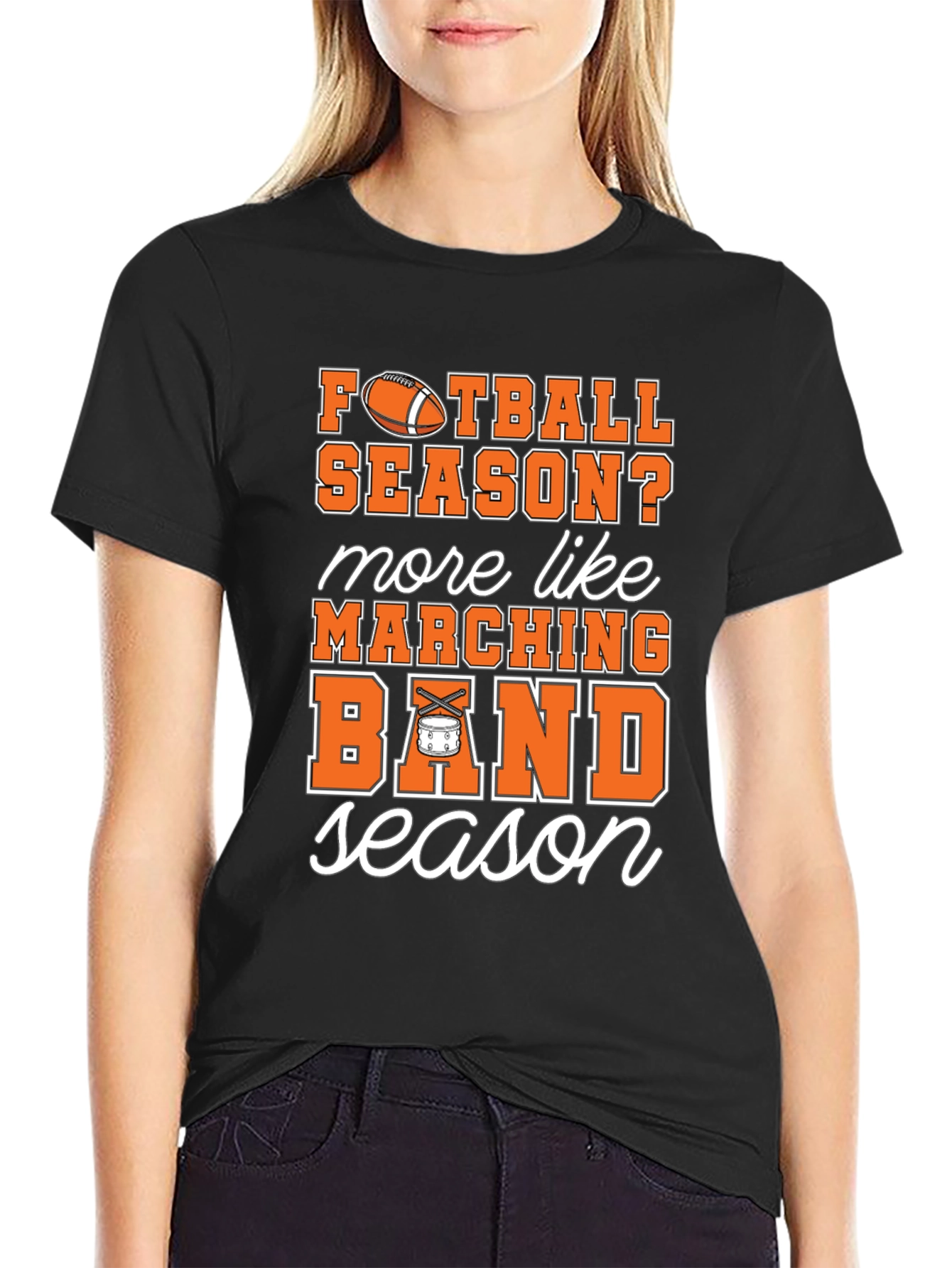 Marching Band Season Graphic Tee