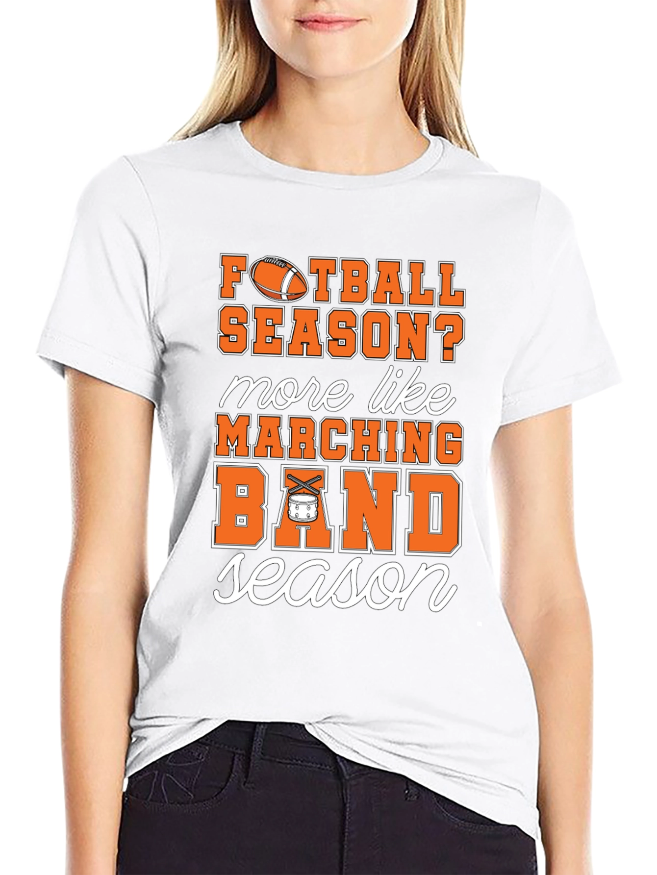 Marching Band Season Graphic Tee