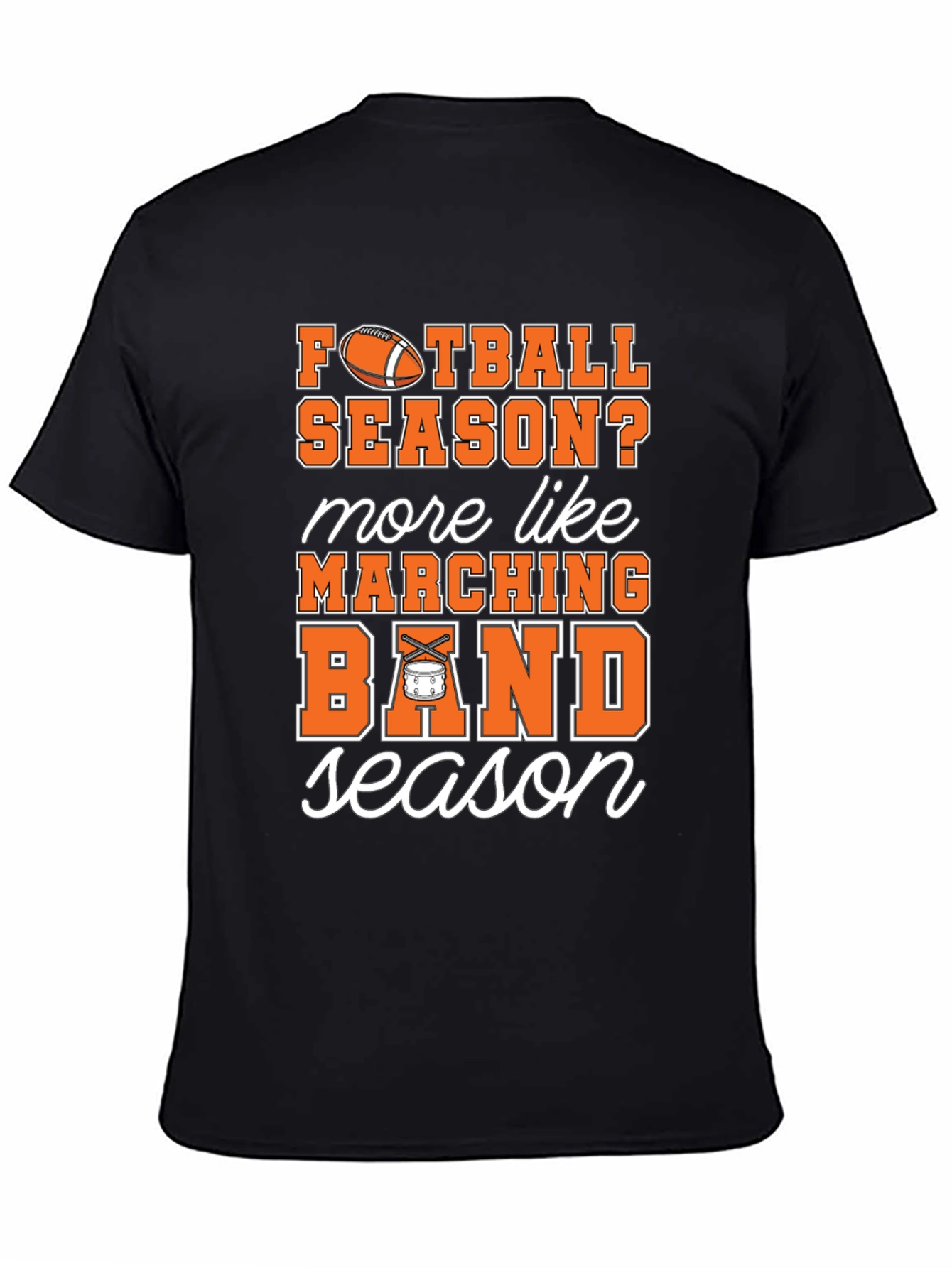 Marching Band Season Graphic Tee