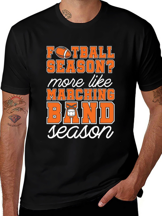 Marching Band Season Graphic Tee