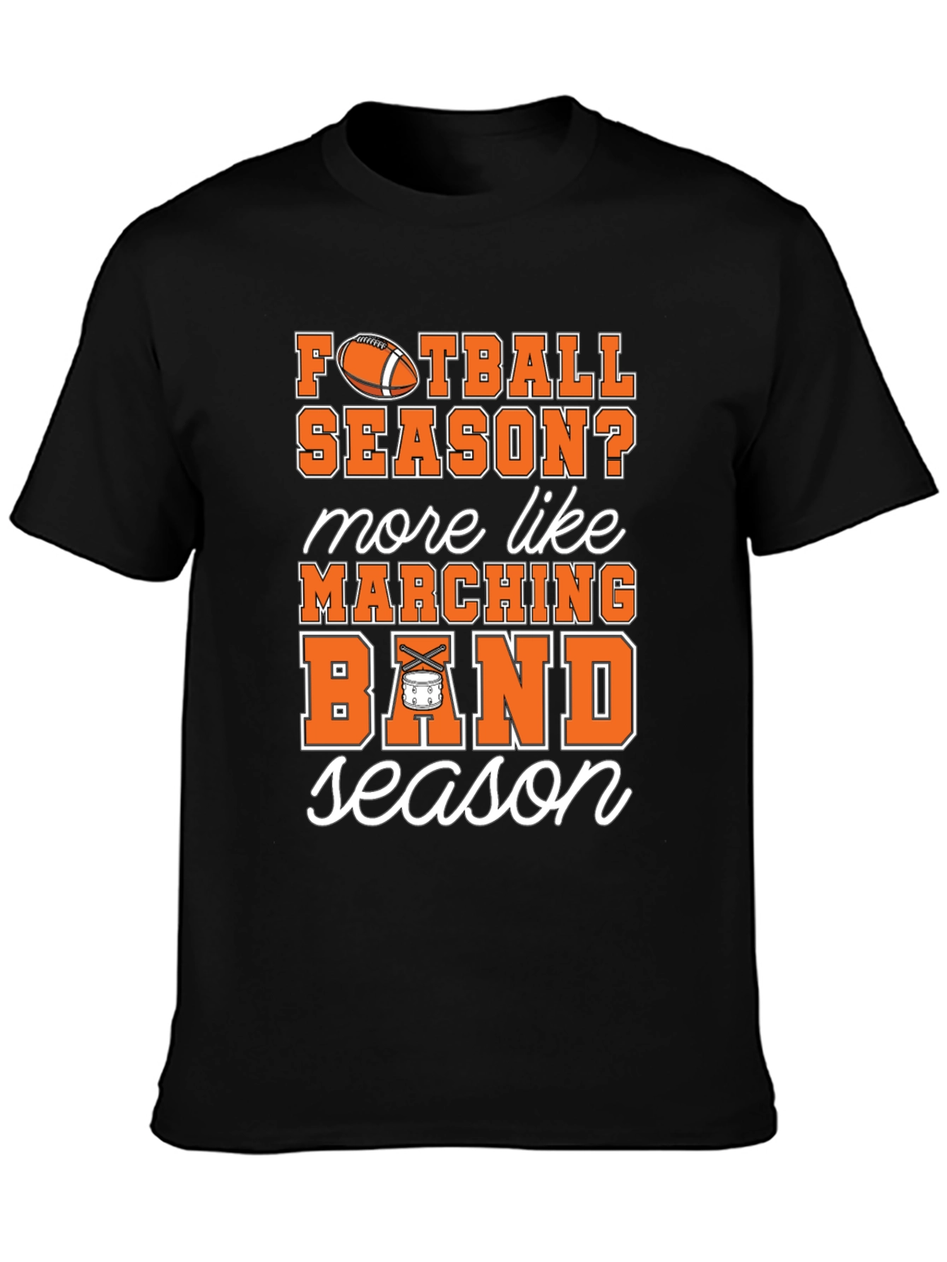 Marching Band Season Graphic Tee