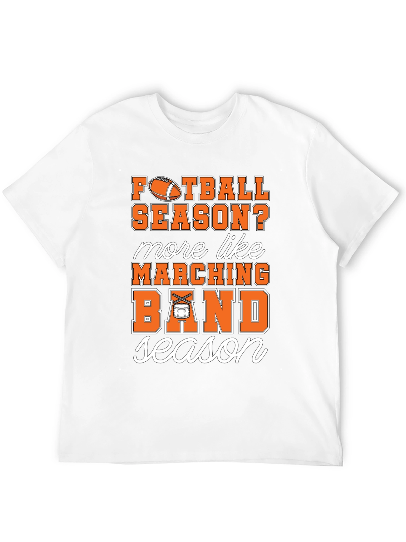 Marching Band Season Graphic Tee