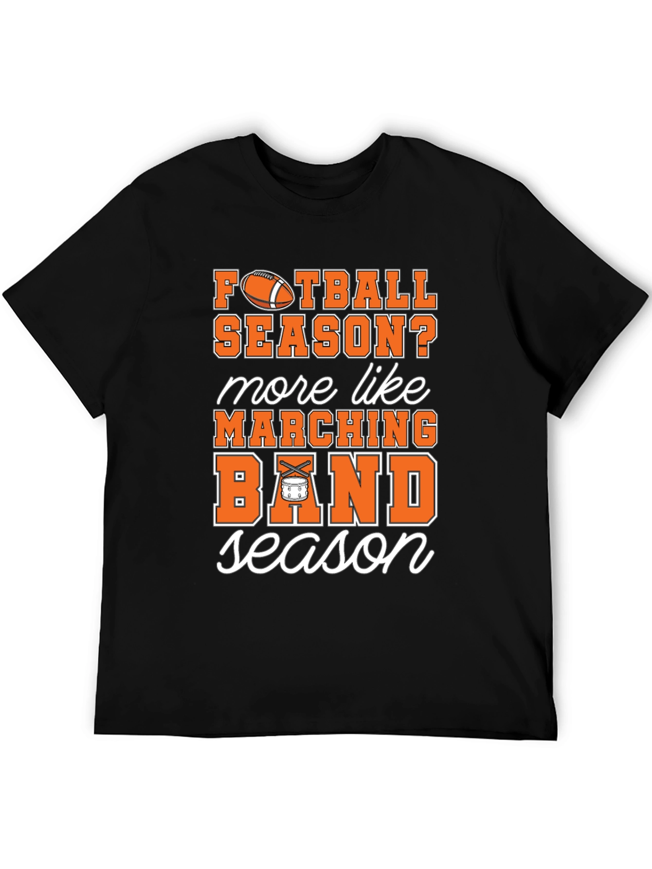 Marching Band Season Graphic Tee