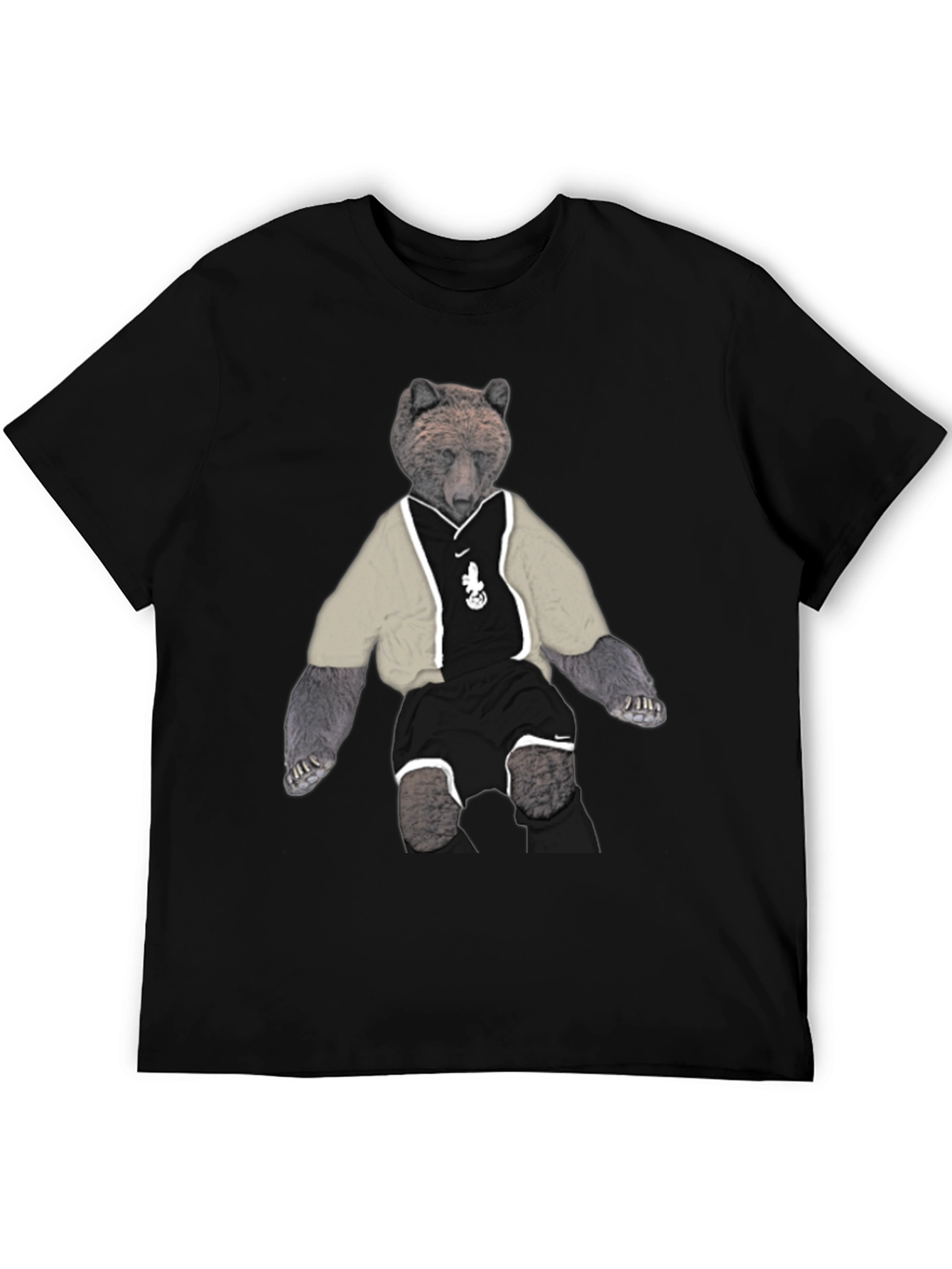 Bear Graphic Tee - Street Style