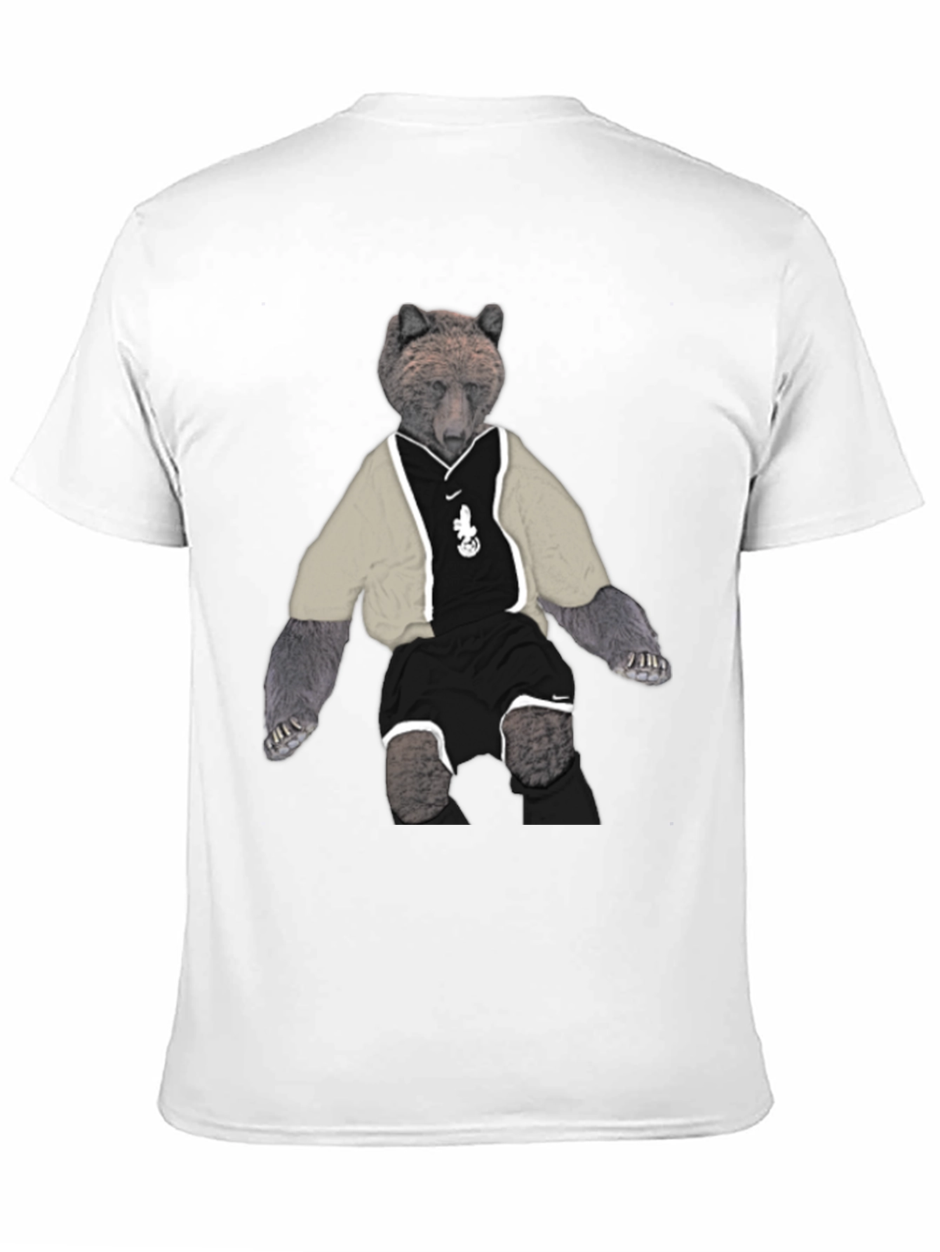 Bear Graphic Tee - Street Style