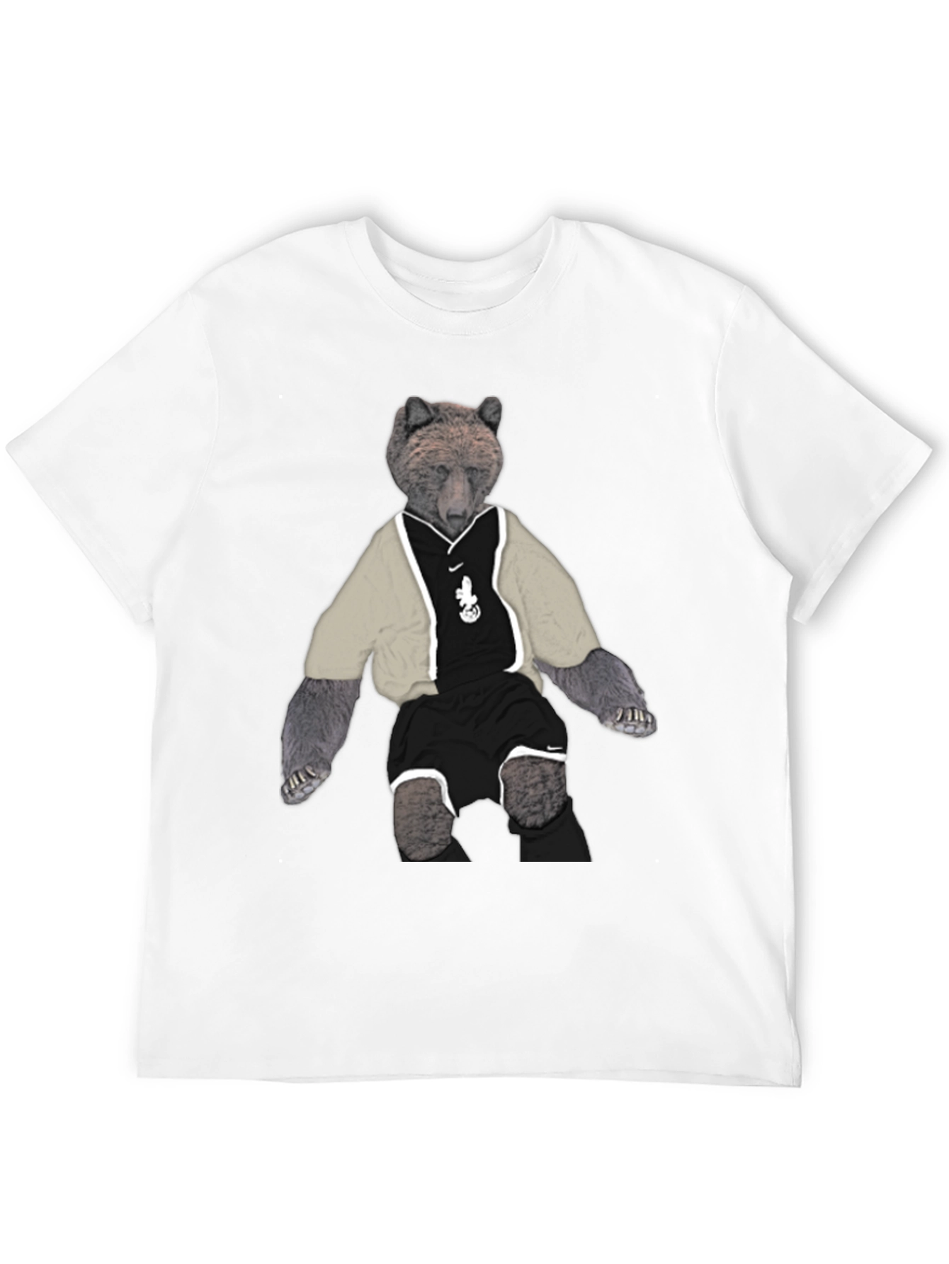 Bear Graphic Tee - Street Style