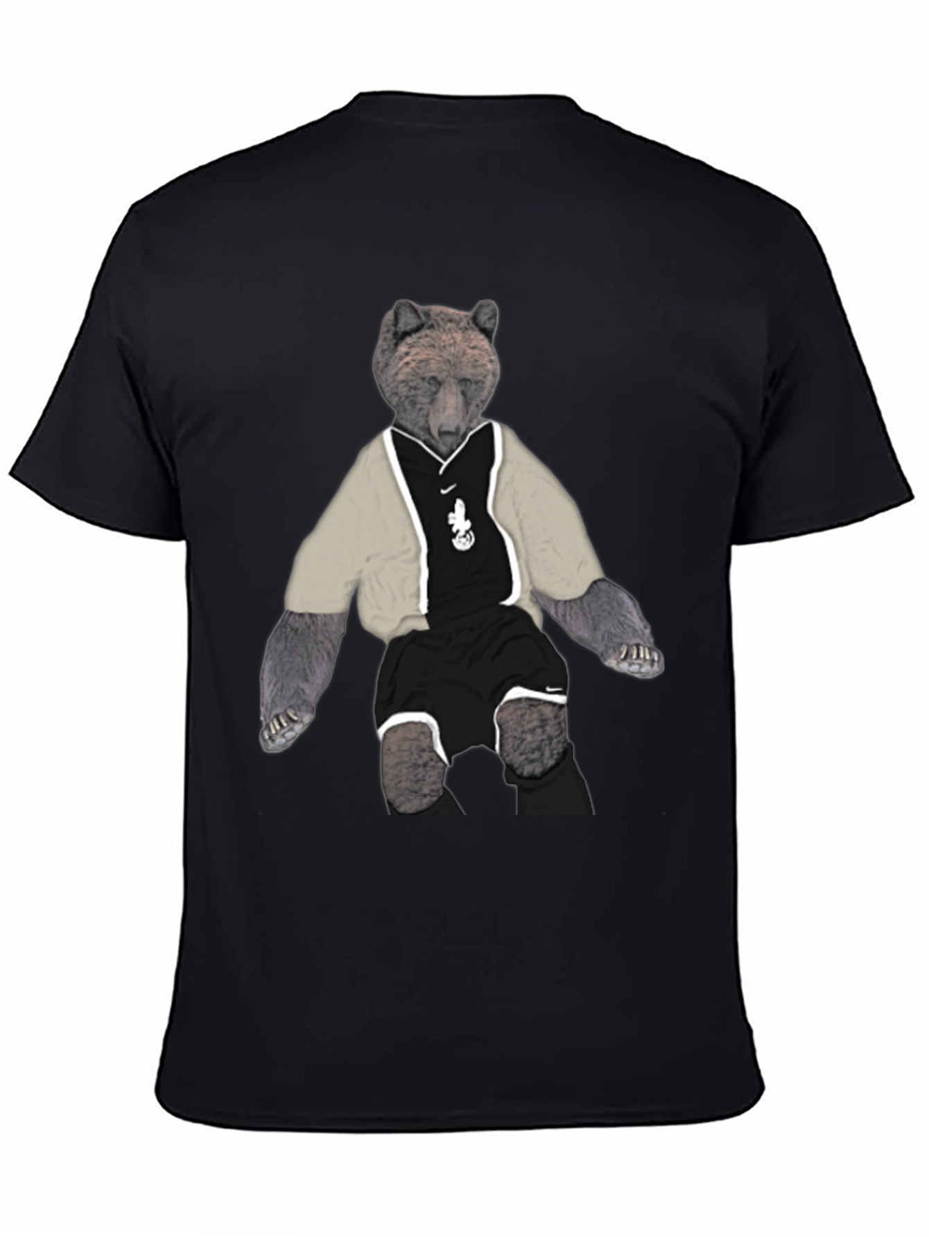 Bear Graphic Tee - Street Style