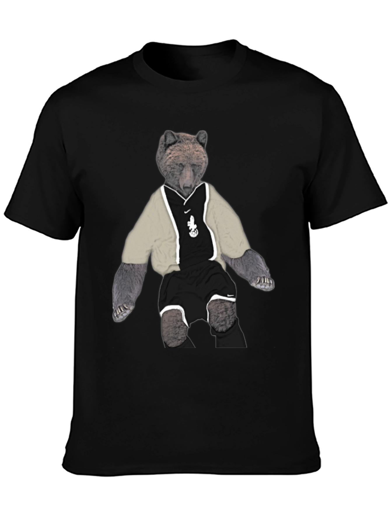 Bear Graphic Tee - Street Style