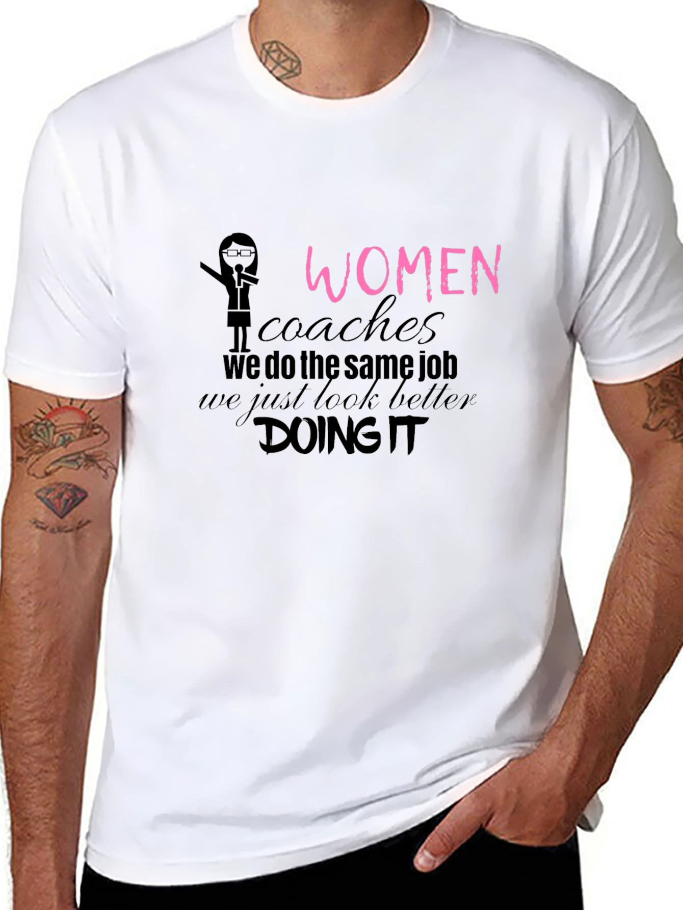 Women Coaches T-Shirt - We Do It Better
