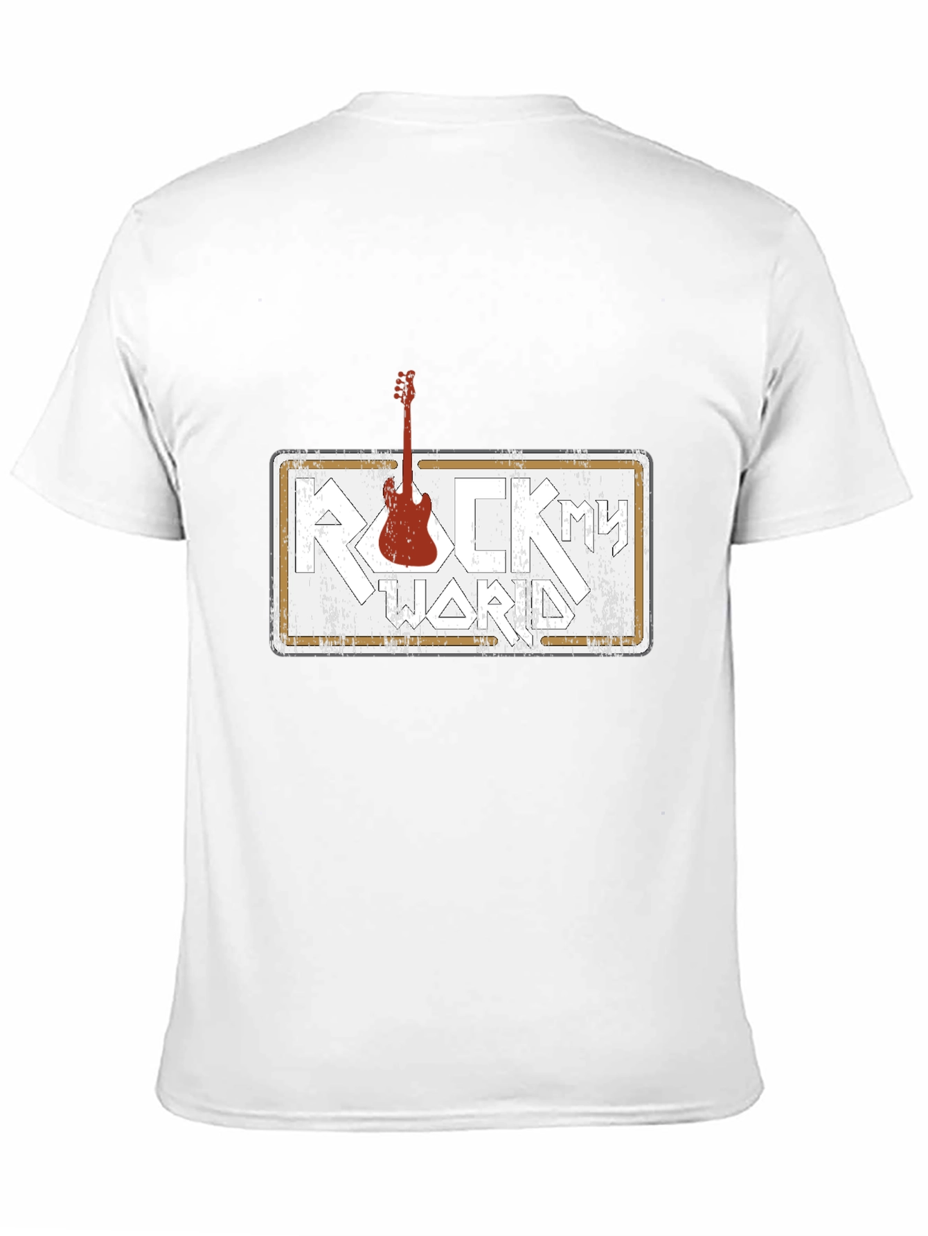 Rock Hard Guitar T-Shirt - Black