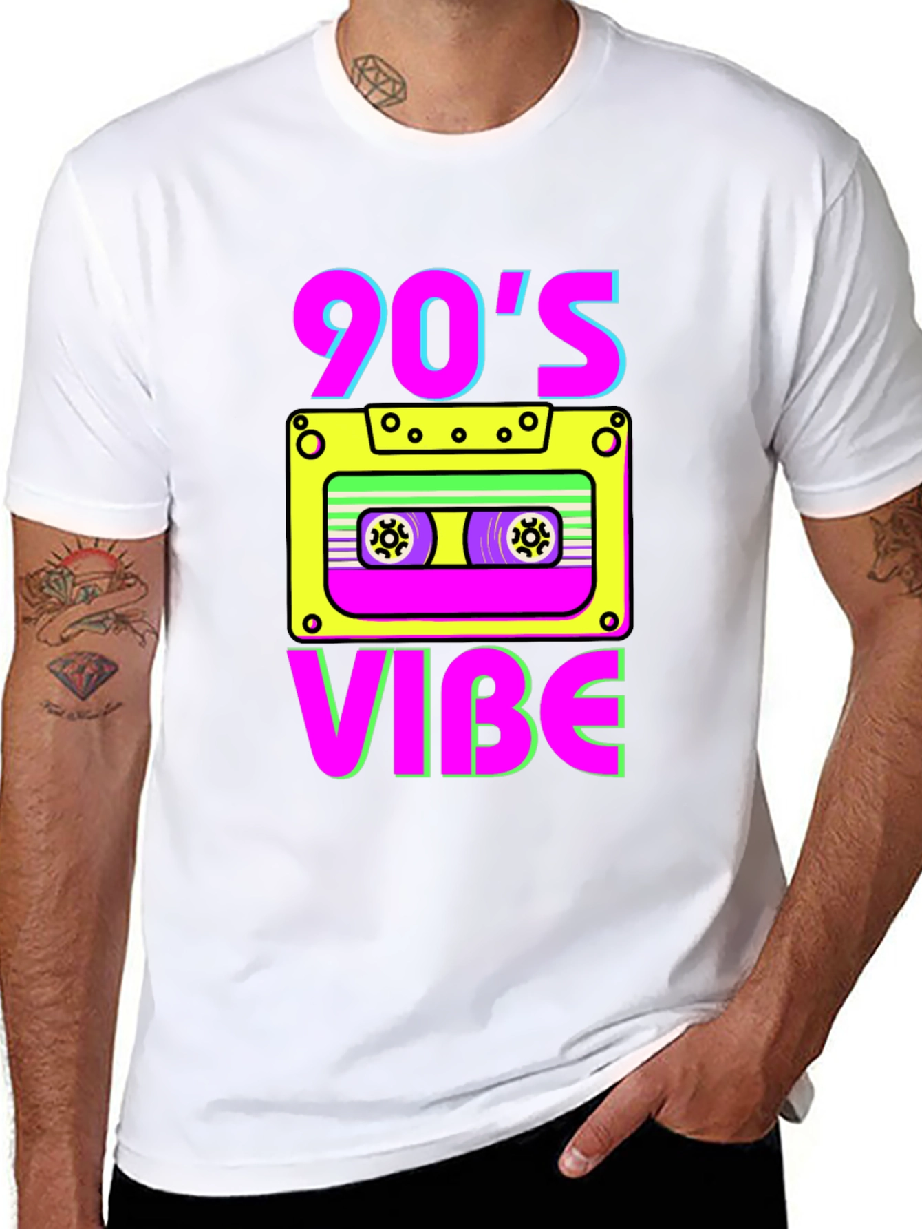 90s Vibe Cassette Tape Graphic Tee