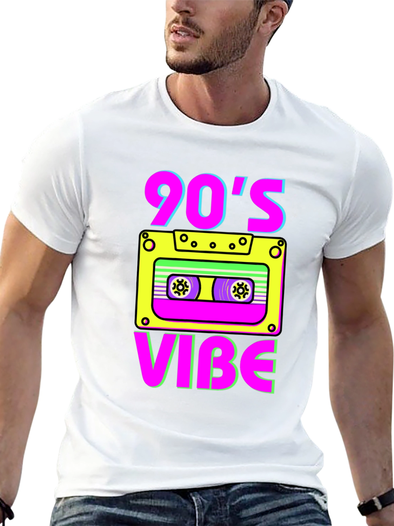 90s Vibe Cassette Tape Graphic Tee