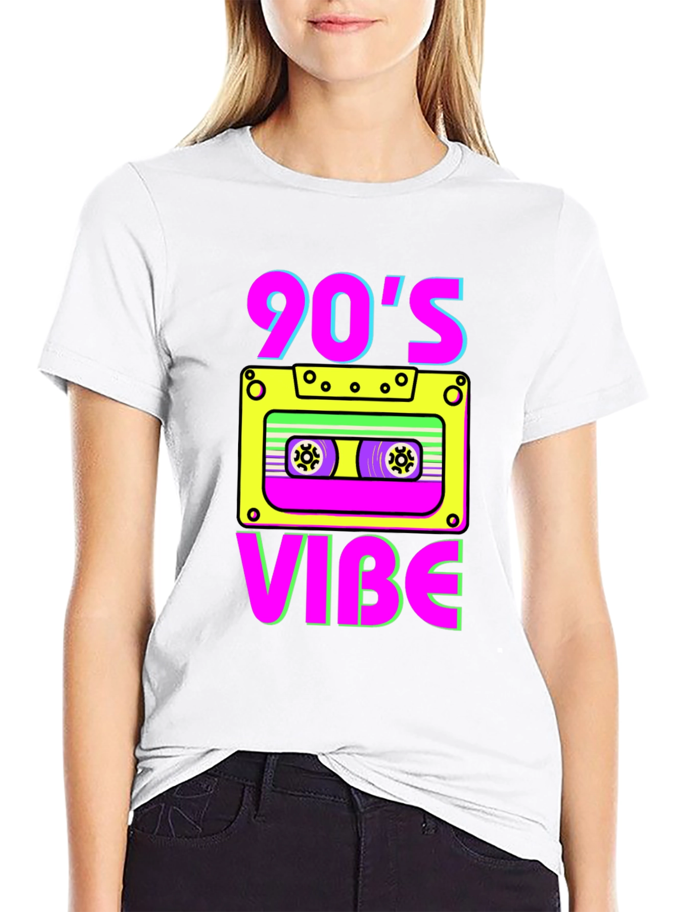 90s Vibe Cassette Tape Graphic Tee