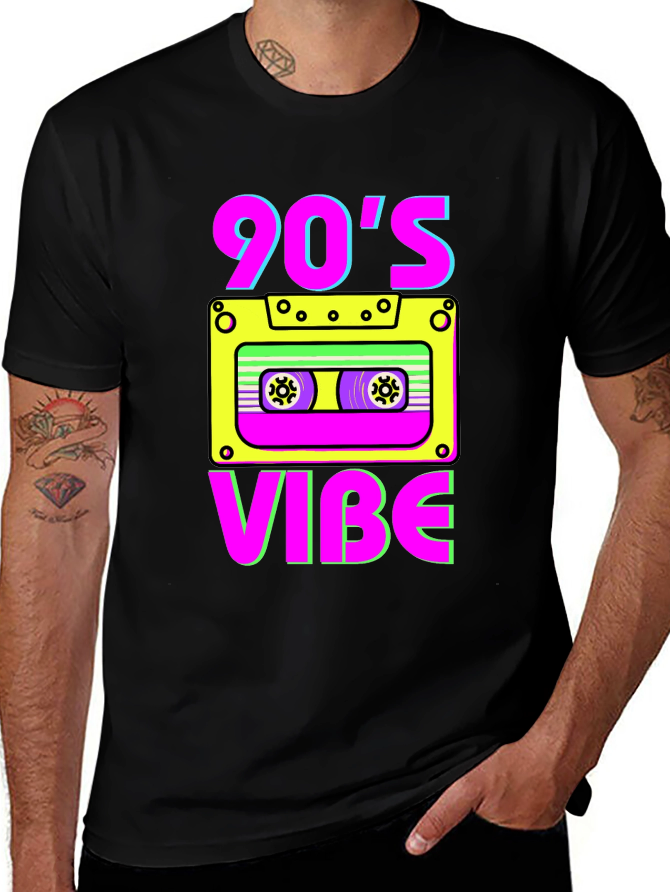 90s Vibe Cassette Tape Graphic Tee