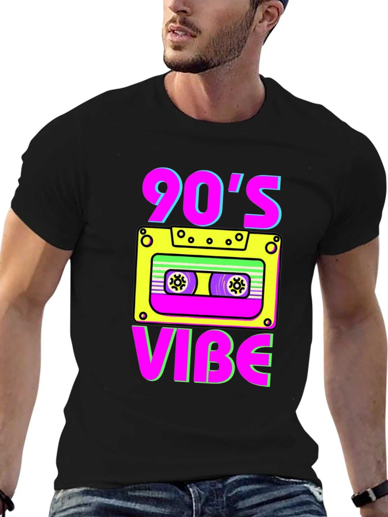 90s Vibe Cassette Tape Graphic Tee