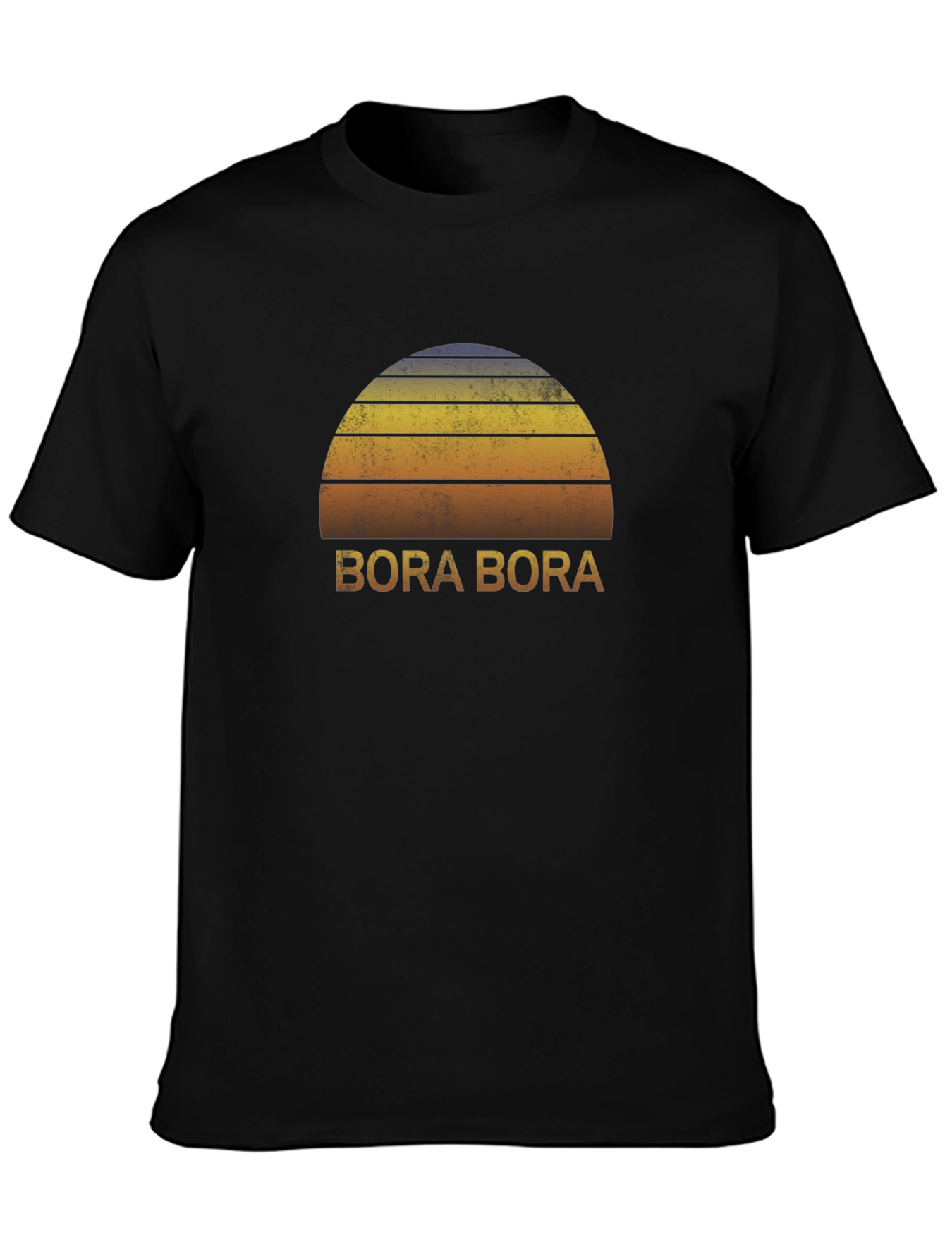 Bora Bora Retro Sunset T-Shirt