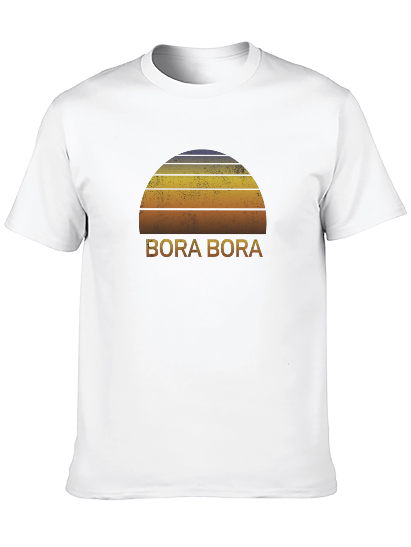 Bora Bora Retro Sunset T-Shirt