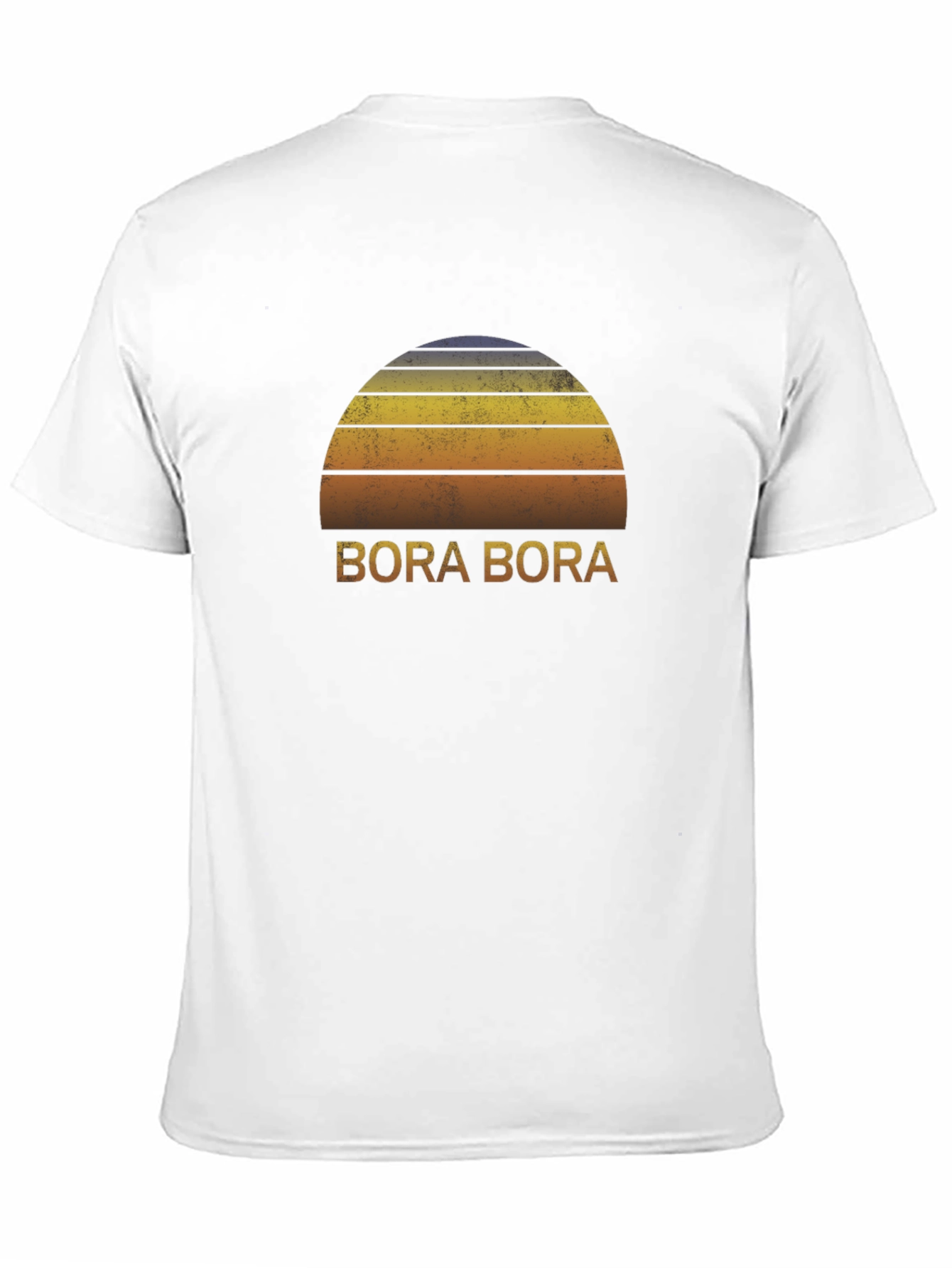Bora Bora Retro Sunset T-Shirt