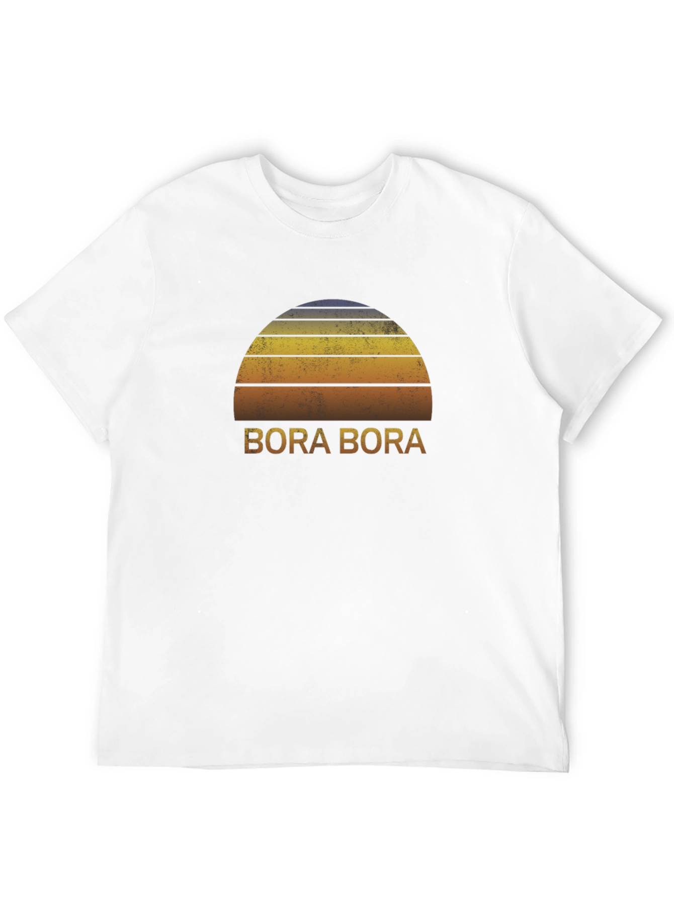 Bora Bora Retro Sunset T-Shirt