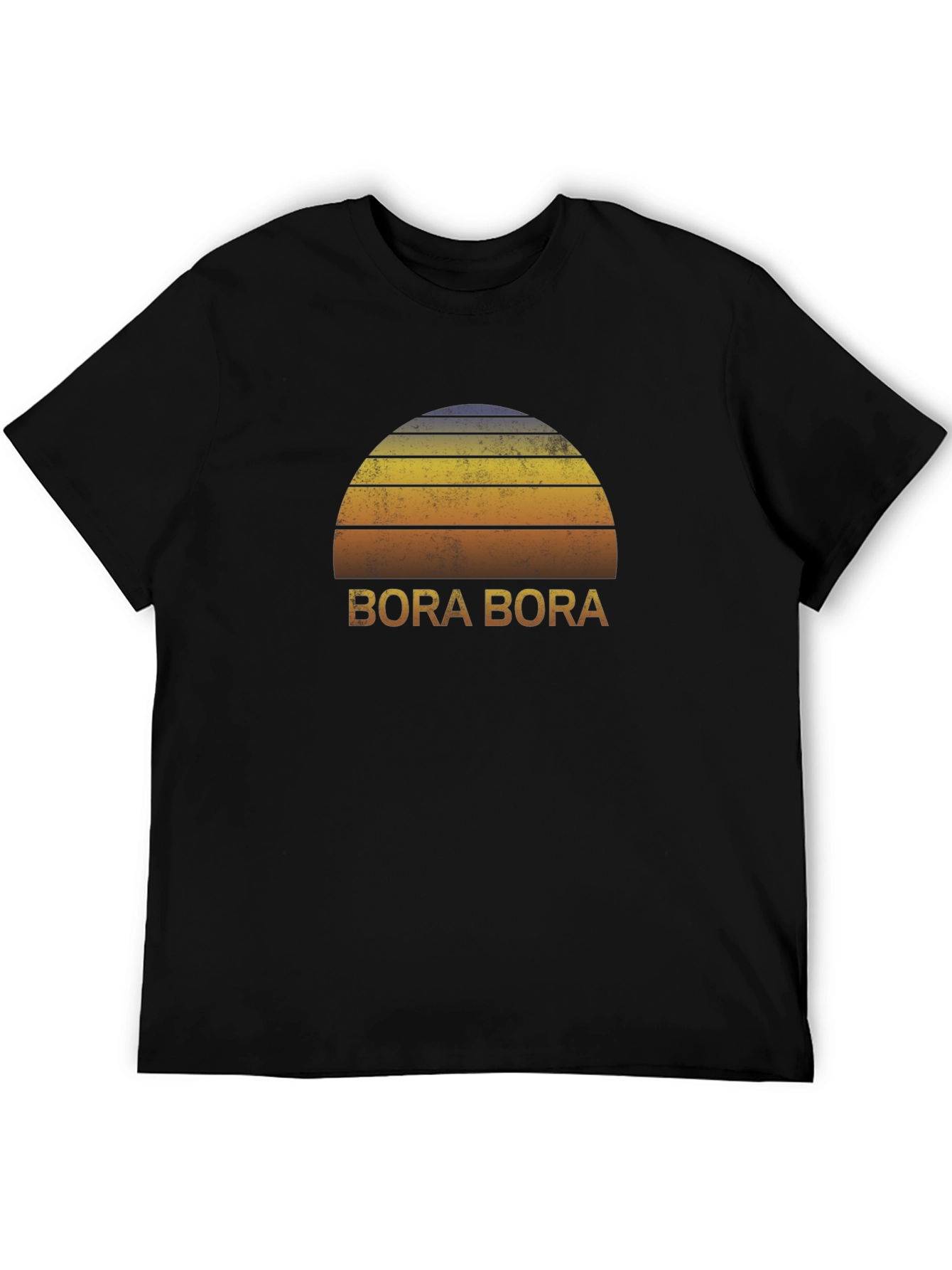 Bora Bora Retro Sunset T-Shirt