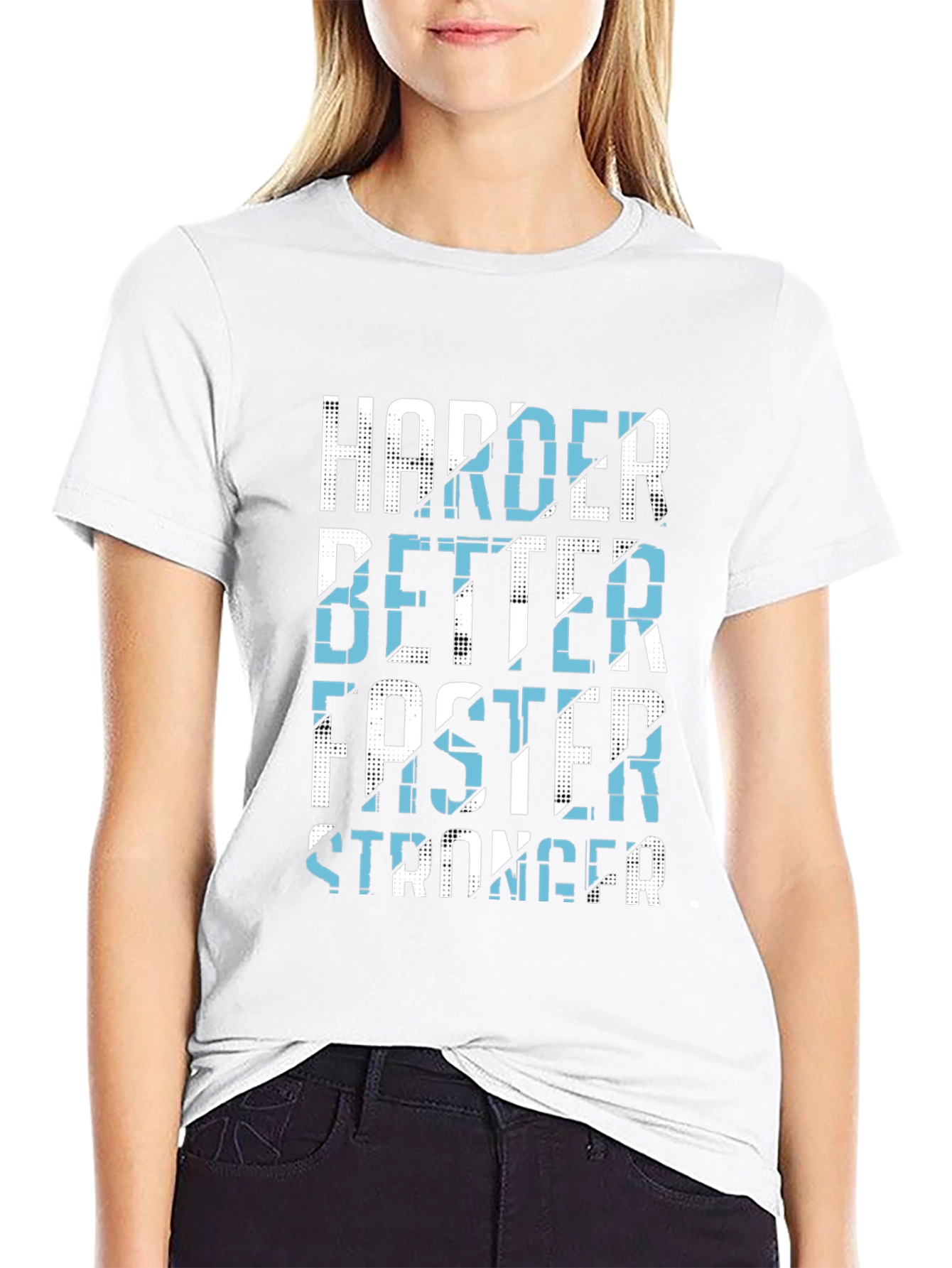 Harder Better Faster Stronger Graphic Tee
