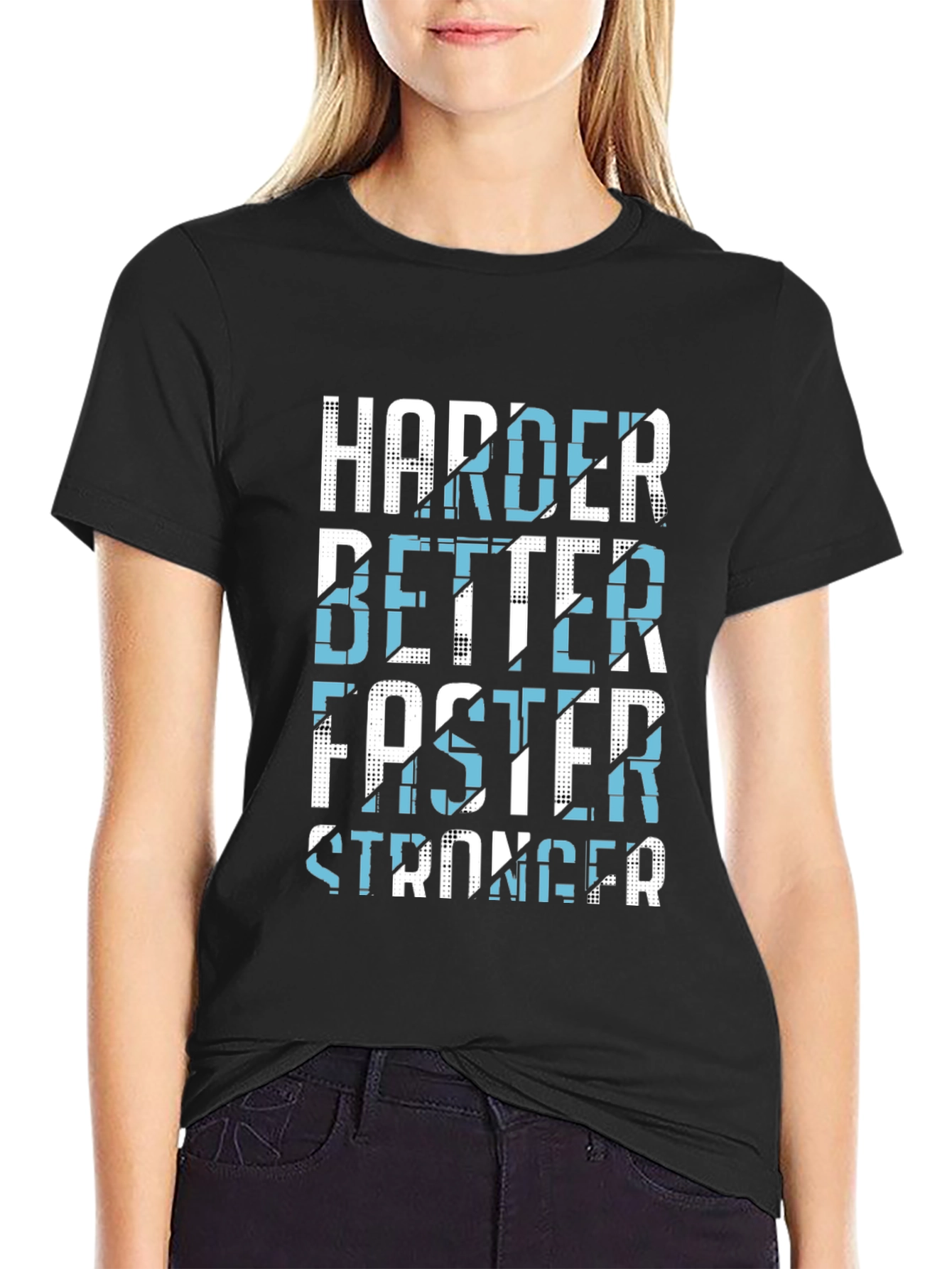 Harder Better Faster Stronger Graphic Tee