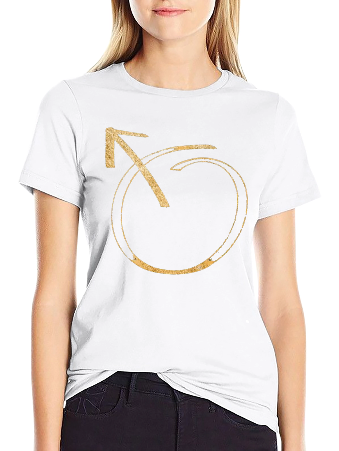 Mars Symbol Graphic Tee - Astrology Shirt