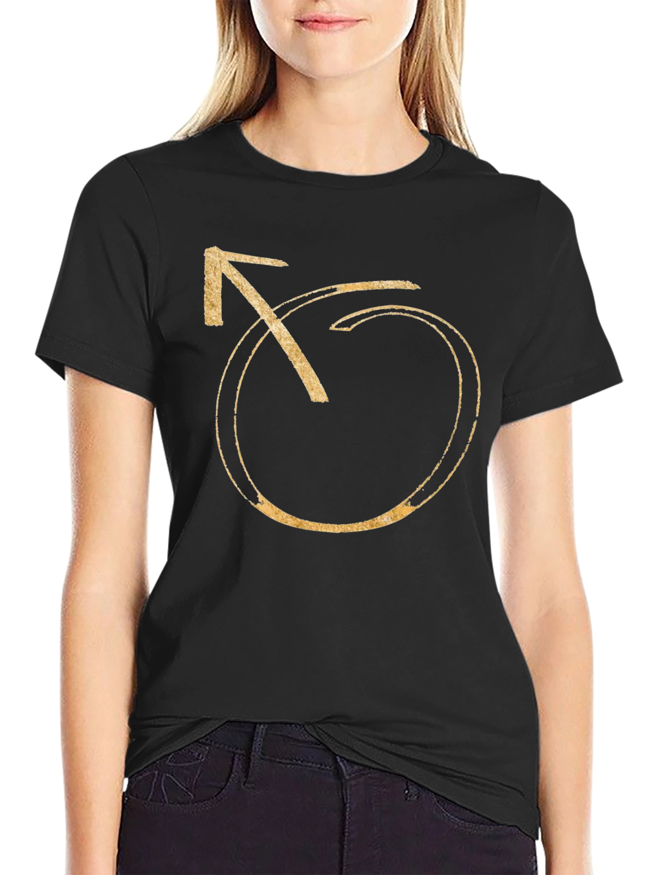 Mars Symbol Graphic Tee - Astrology Shirt