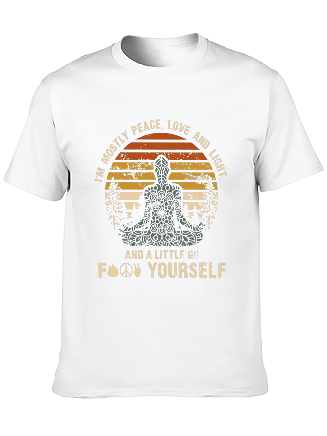 Peace Love & Light Graphic T-Shirt