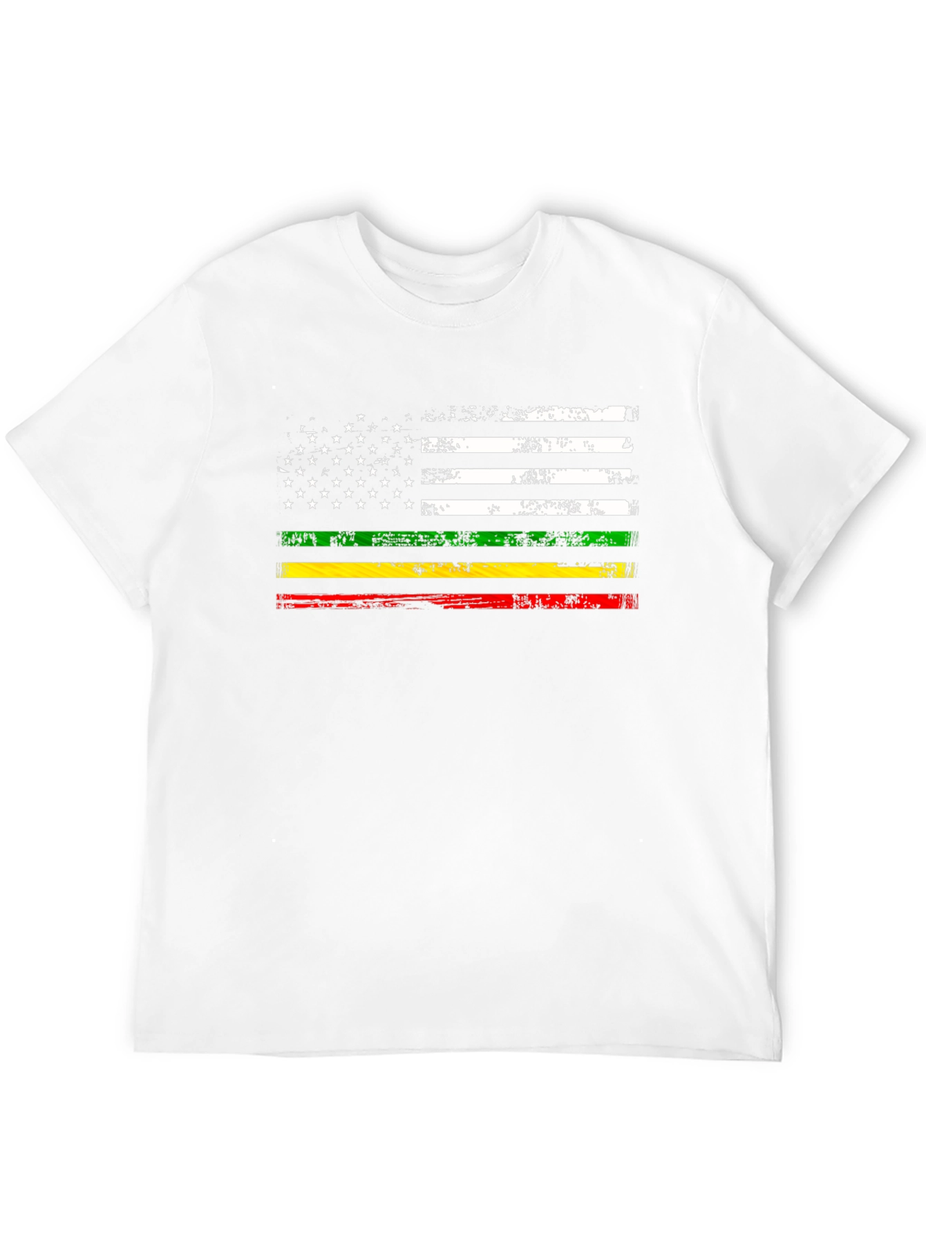 American Flag Support Graphic T-Shirt